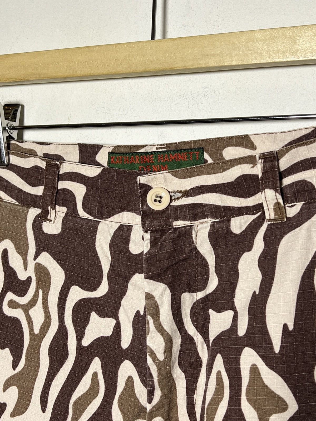 Katharine Hamnett London katharine hamnett 80s 90s y2k camo pants Size US 30 / EU 46 - 3 Thumbnail