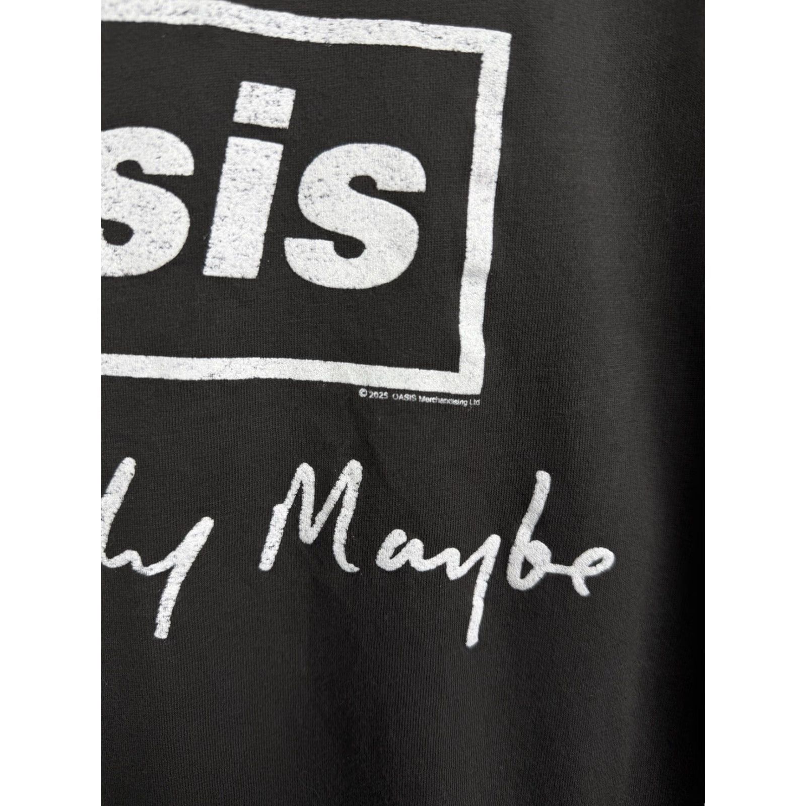 Vintage VINTAGE Oasis Definitely Maybe T-Shirt Mens M Gray 1990s 2000s Liam Gallagher T-Shirt Size US M / EU 48-50 / 2 - 5 Thumbnail