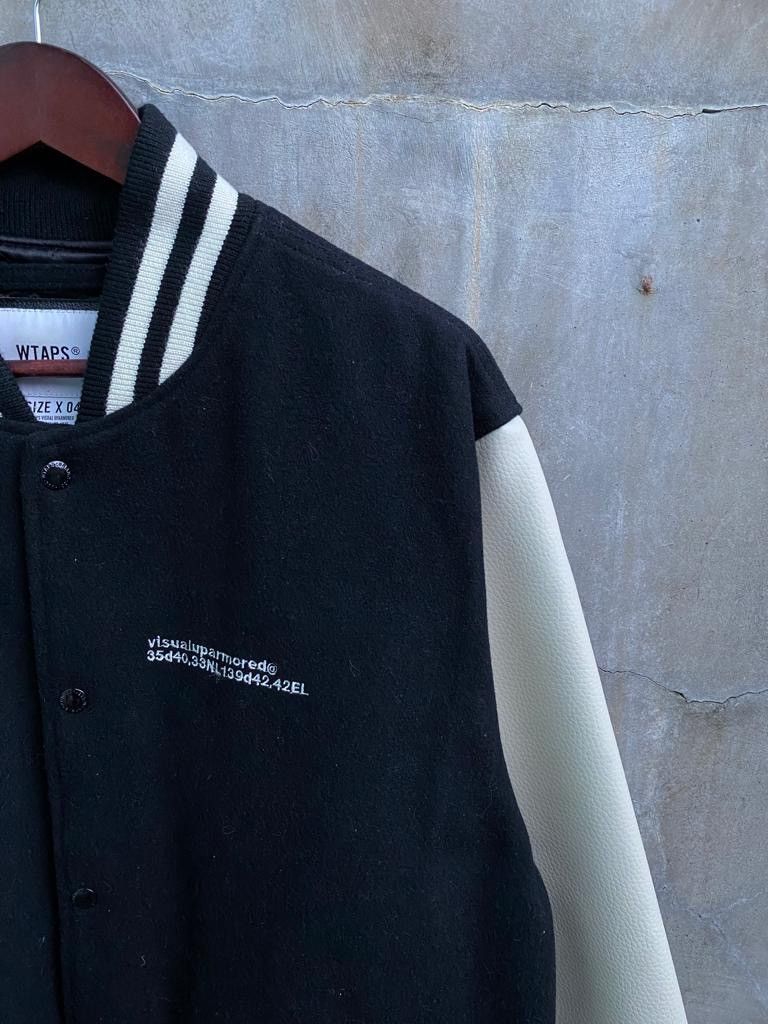 Wtaps Club Melton Varsity Jacket Size US XL / EU 56 / 4 - 3 Thumbnail