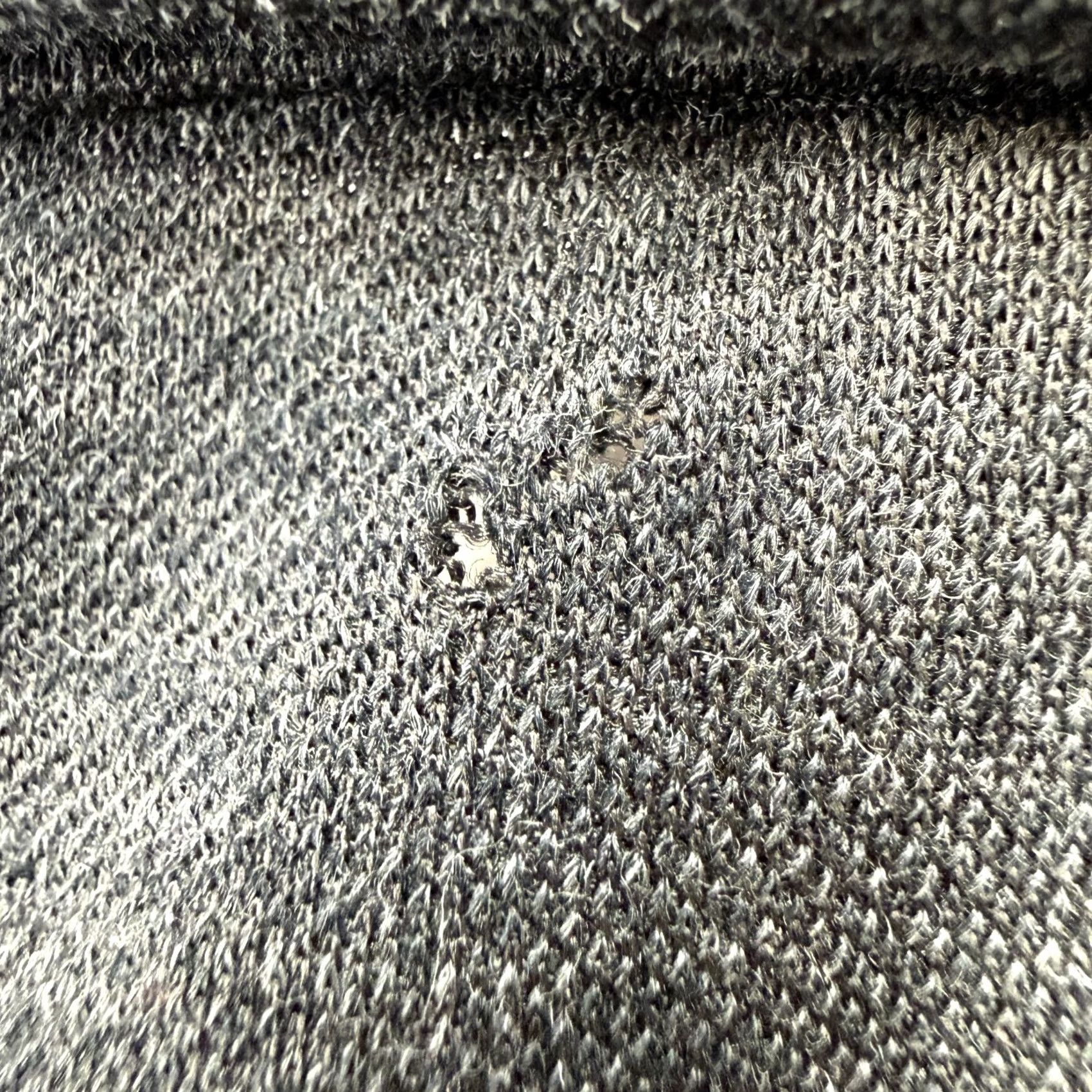 Uniqlo Uniqlo Blazer Mens M Slim Fit Knit Jacket Gray Notch Lapel Single-Breasted 3-Button Travel Casual Business Fall Spring Summer Winter Size 40R - 5 Thumbnail