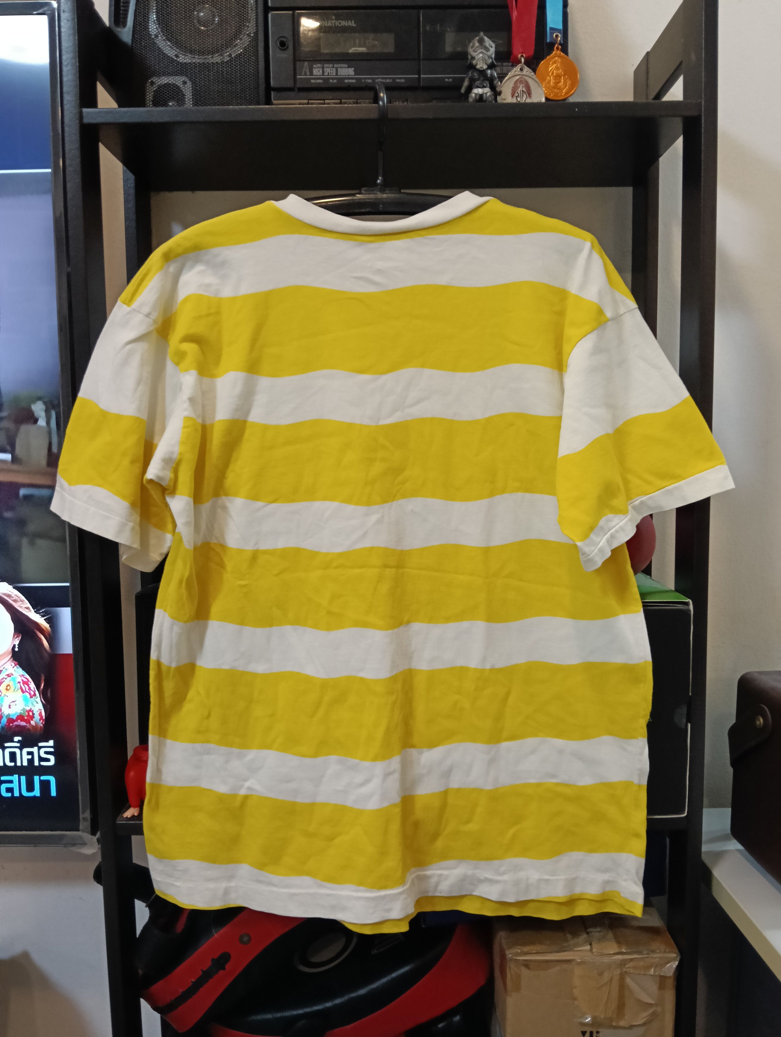 Other Striped Nirvana Kurt Cobain style vintage t shirt size L. Size US L / EU 52-54 / 3 - 3 Thumbnail