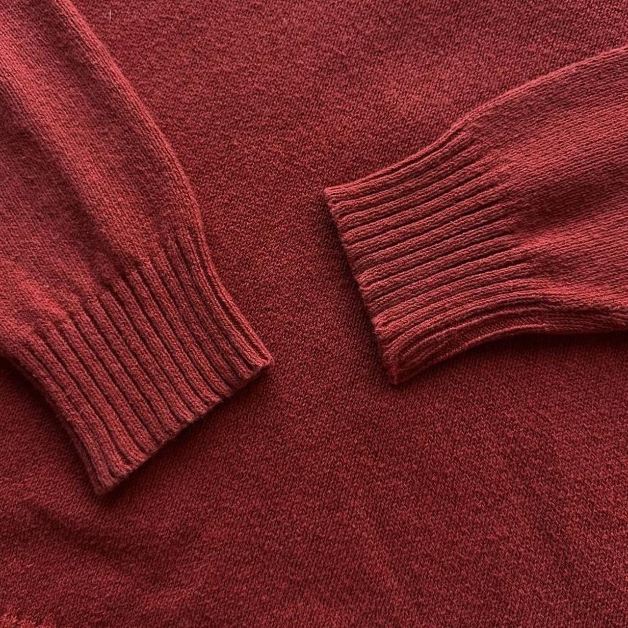 Stone Island Stone island red classic knit sweater Size US M / EU 48-50 / 2 - 5 Thumbnail