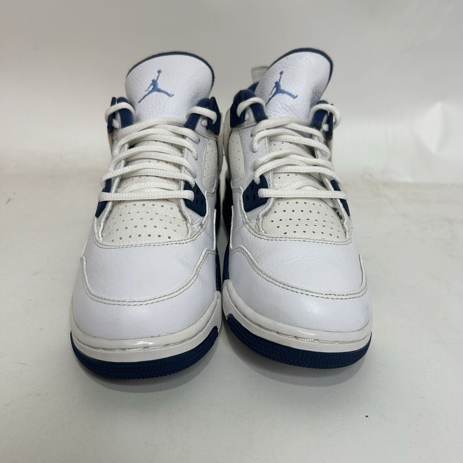Jordan Brand Nike Shoes Air Jordan 4 Retro BG “Columbia/Legend Blue” 2024 Size US 7.5 / IT 37.5 - 2 Thumbnail