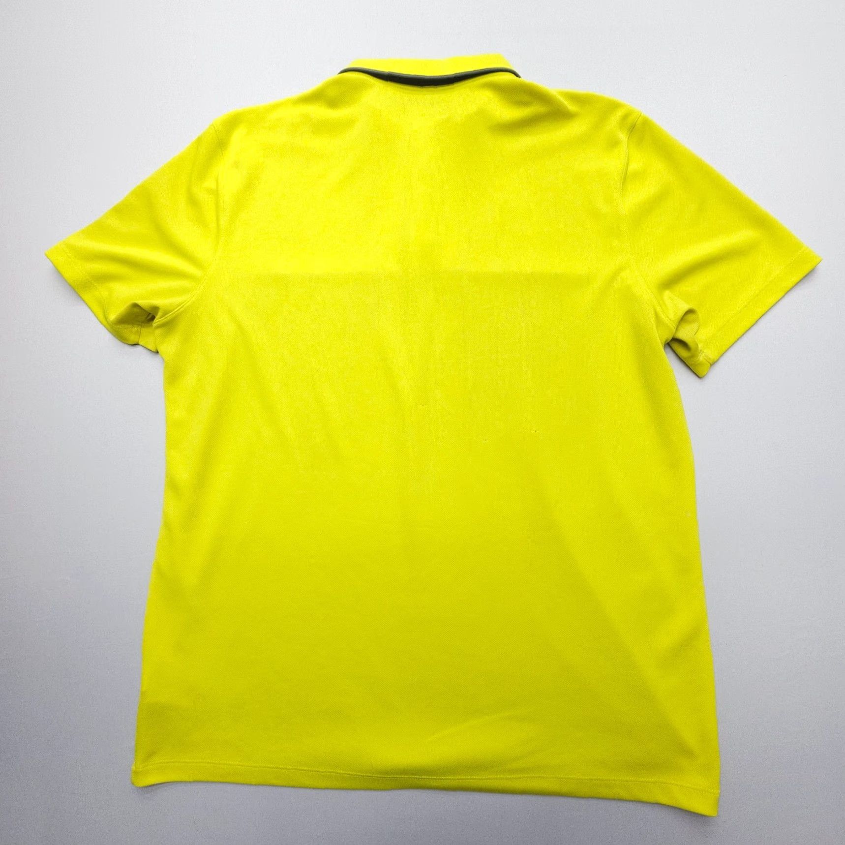 Nike Nike Golf Polo Shirt Mens Dri-Fit Color Block Large Electrolime / Dark Grey, Multicolor, Short Sleeve, Button, Collared, Regular Fit Size US L / EU 52-54 / 3 - 2 Thumbnail