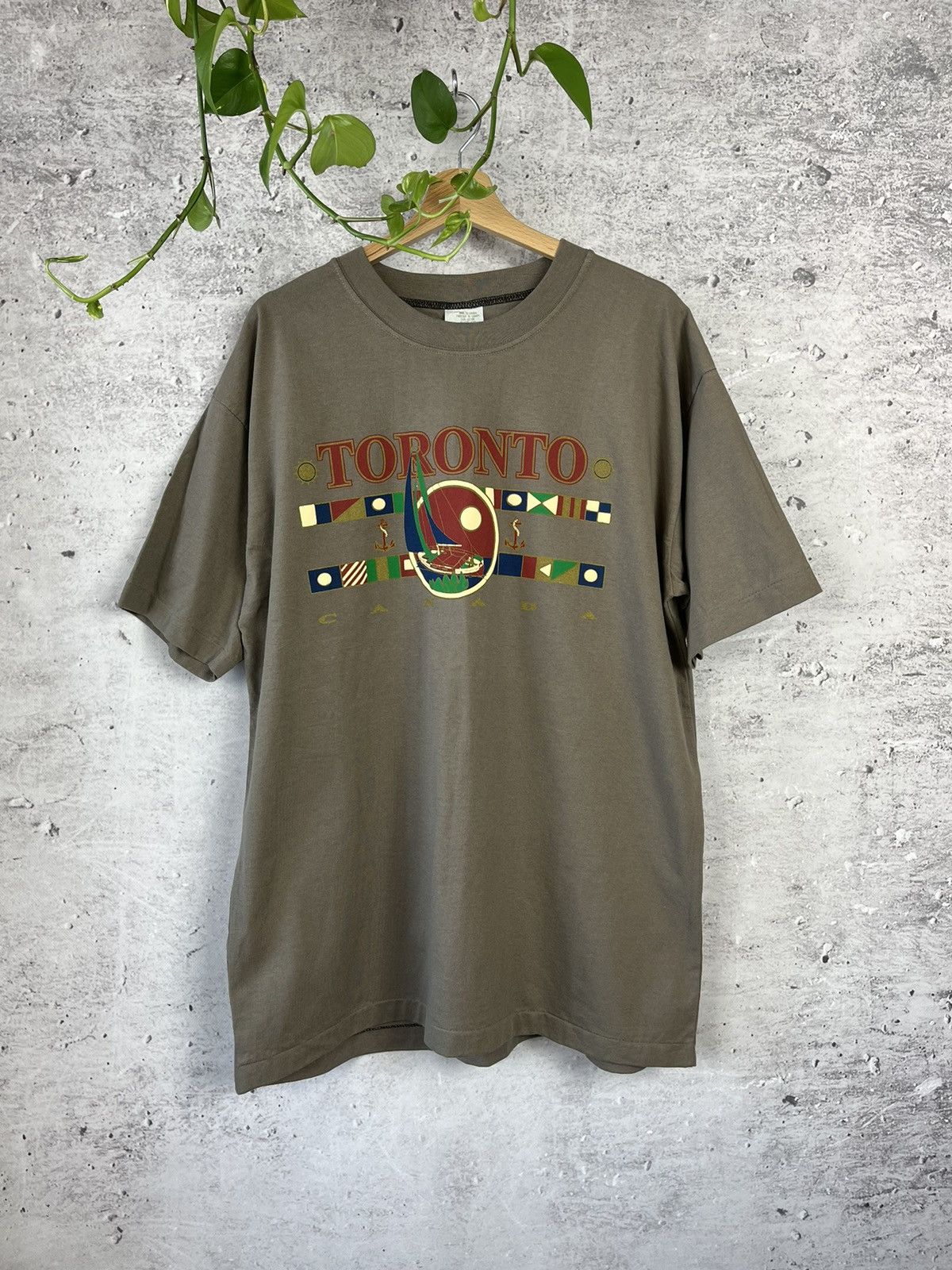 Vintage Toronto Canada Vintage Graphic Tee 90s Single Stitch Y2k G Size US XL / EU 56 / 4 - 1 Thumbnail