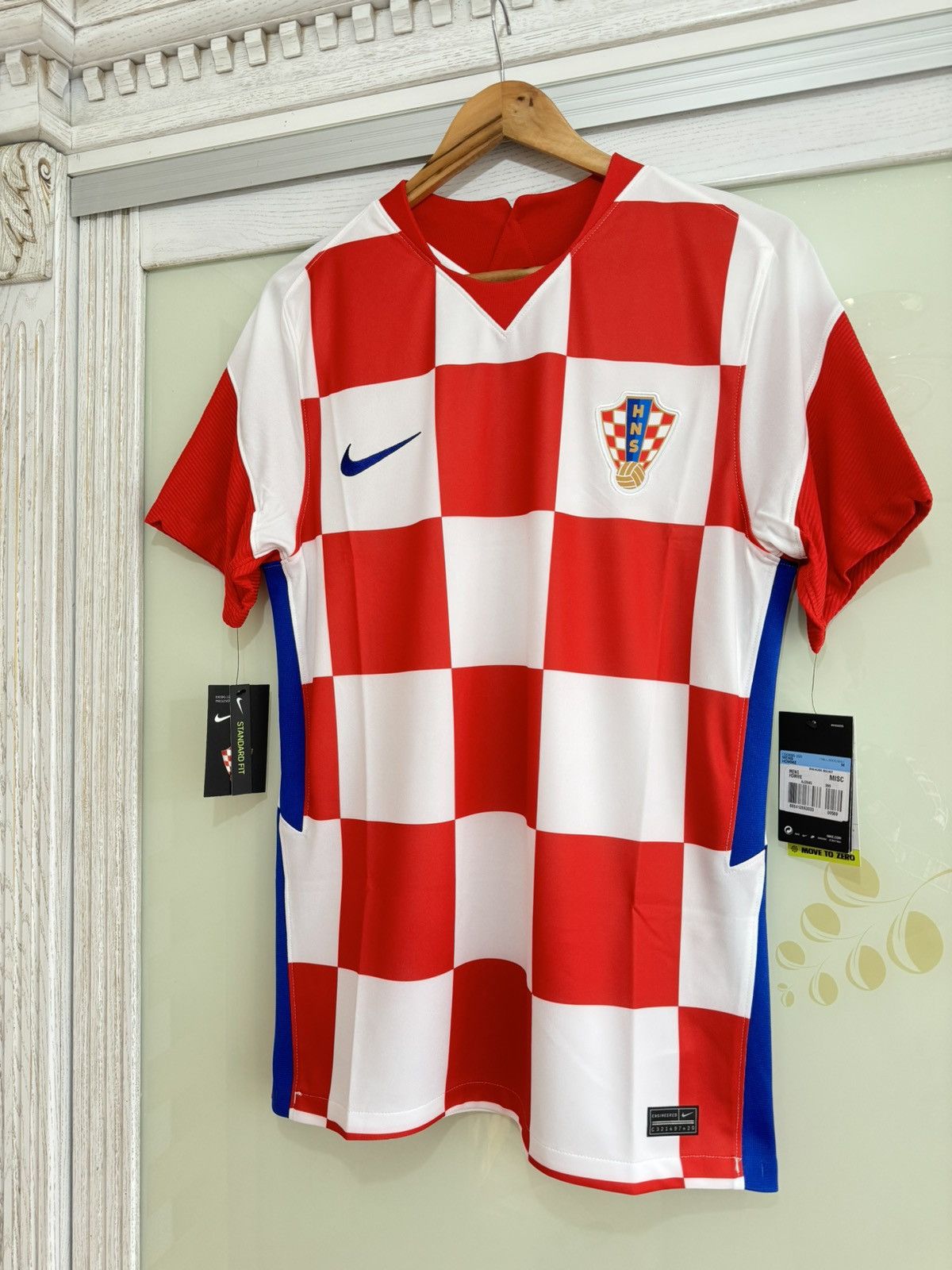 Croatia Euro 2020-2021 Home Soccer Jersey Football Kit Shirt