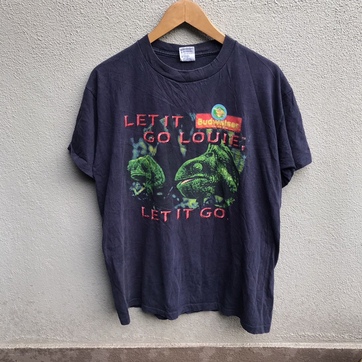 Budweiser Vintage 90s BUDWEISER tee promo Size US L / EU 52-54 / 3 - 1 Thumbnail