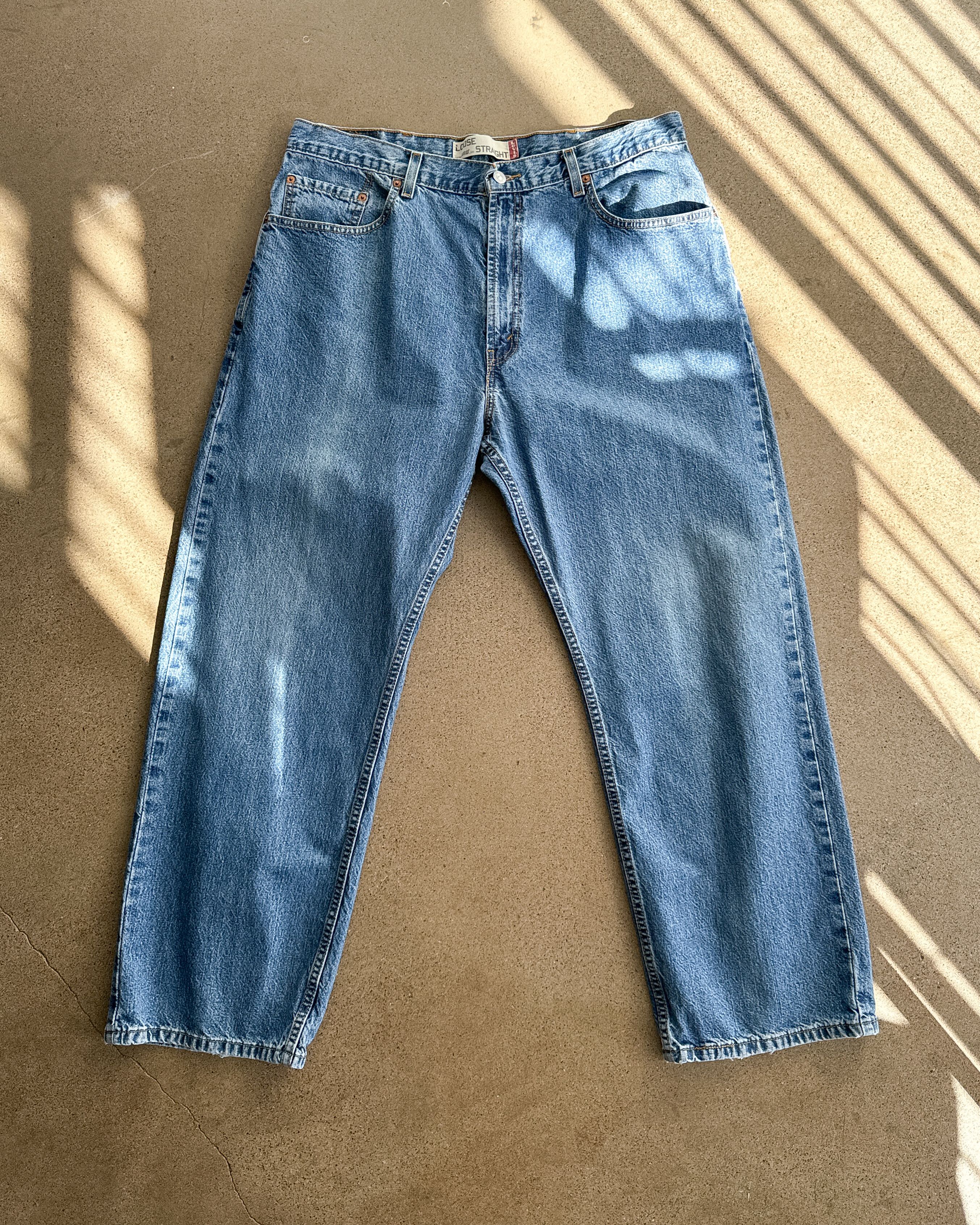 Vintage Levi's 569 Jeans Loose Straight Baggy Y2K Men's 38