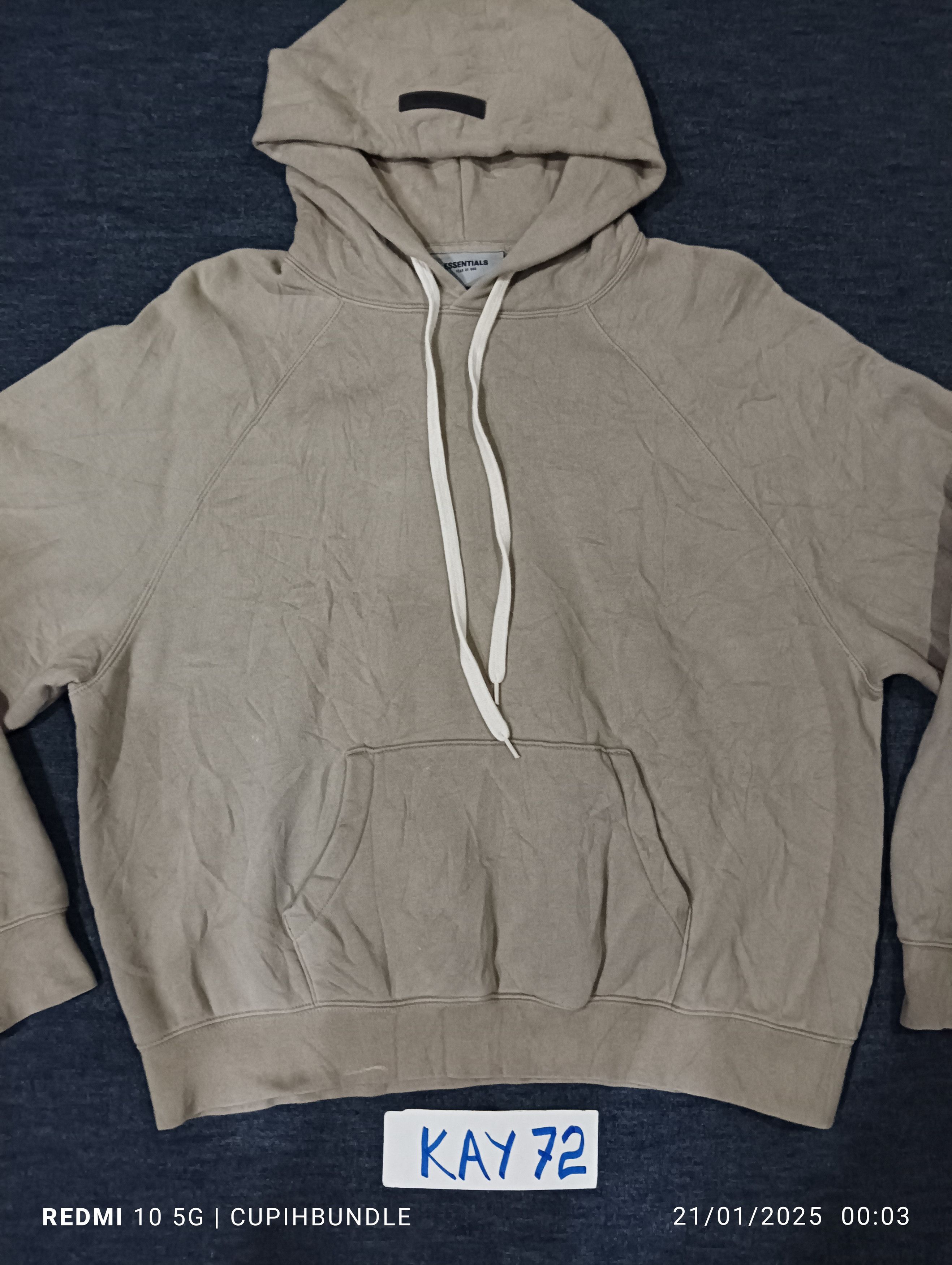 Essentials × Fear of God ESSENTIALS FEAR OF GOD HOODIE Size US S / EU 44-46 / 1 - 2 Thumbnail