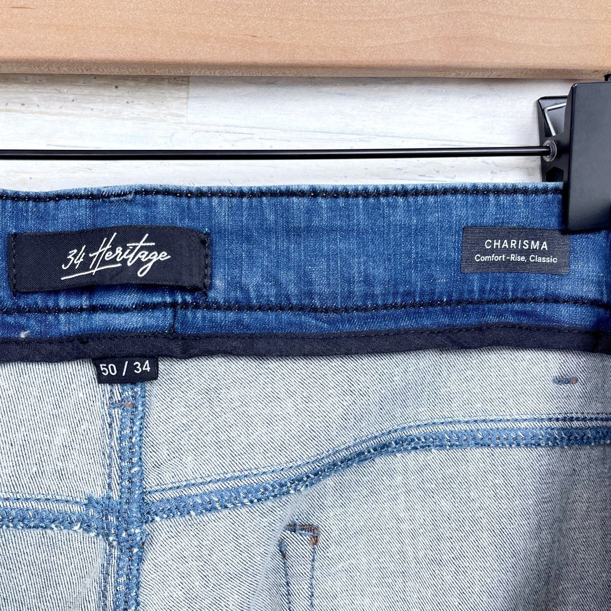 34 Heritage 34 Heritage Charisma Relaxed Straight Jeans Medium Men 50x34 Size US 44 / EU 60 - 7 Thumbnail