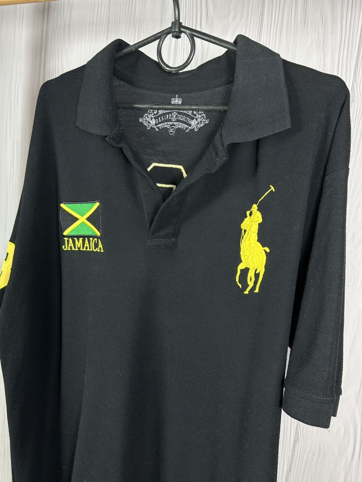 Vintage Vintage Polo R L Style Jamaica 3 Team Chief Keef Polo Sz XL Size US XL / EU 56 / 4 - 4 Thumbnail