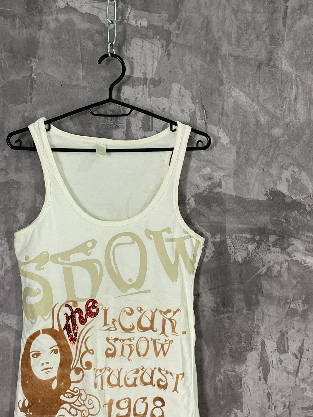 Hysteric Glamour Avant Garde Hysteric Glamour Style Crazy Y2K Tank Top Size M / US 6-8 / IT 42-44 - 4 Thumbnail