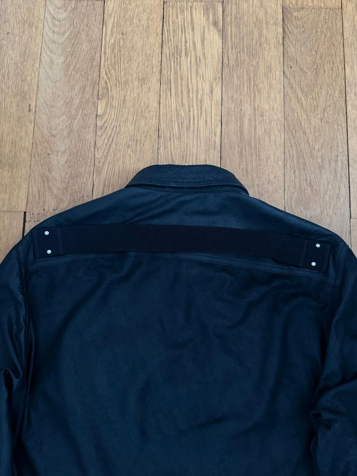 Rick Owens Blistered Leather Outhershirt Size US M / EU 48-50 / 2 - 3 Thumbnail