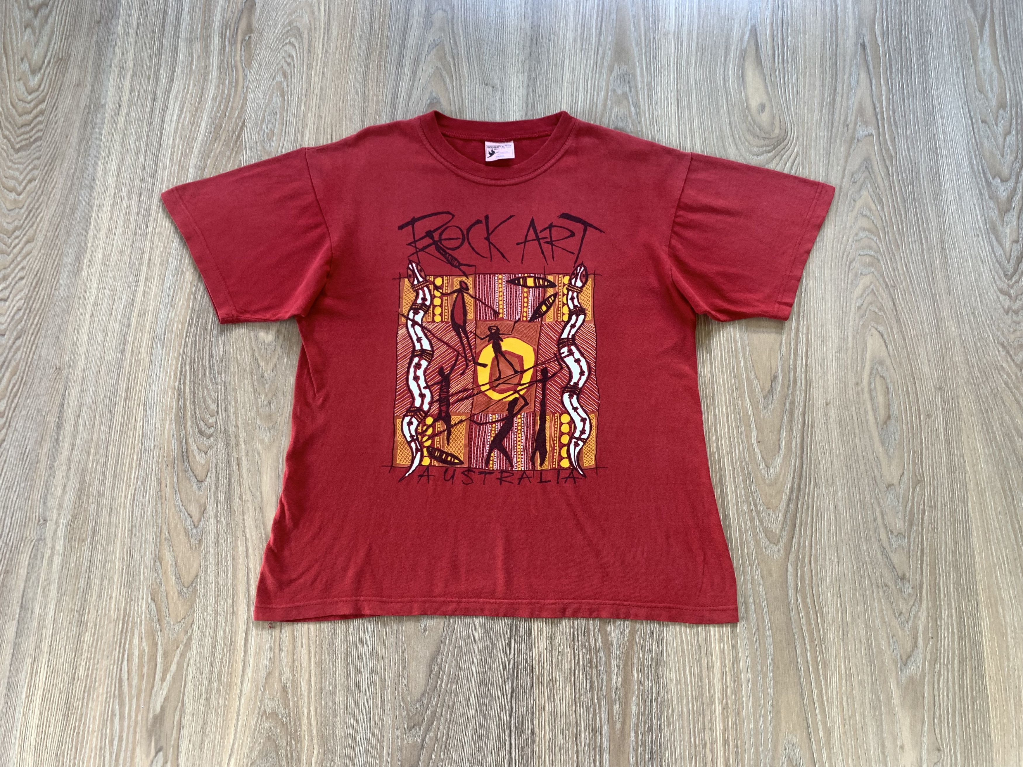 Vintage Australia Rock Art Vintage Gooses T-Shirt Size US S / EU 44-46 / 1 - 9 Thumbnail
