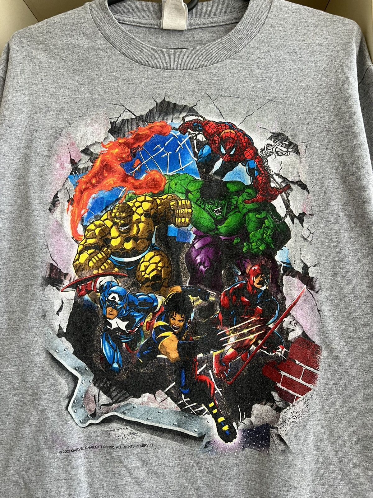 Marvel Comics Vintage 2002 Marvel Sweatshirt comics tee Size M Size US M / EU 48-50 / 2 - 3 Thumbnail