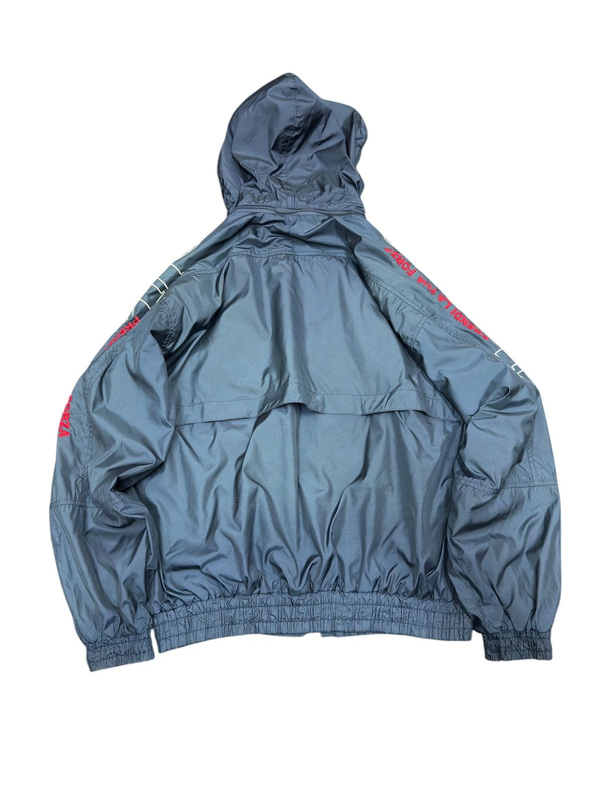 Ellesse × Vintage Vintage Ellesse Jacket Removeable Hoodie Big Spell Out Size US M / EU 48-50 / 2 - 4 Thumbnail