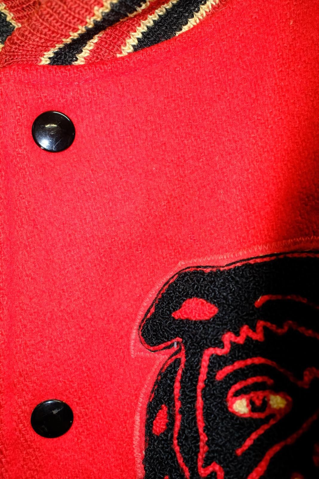 Other 50's Butwin Bellevue Bulldog Varsity Jacket Size M / US 6-8 / IT 42-44 - 6 Thumbnail