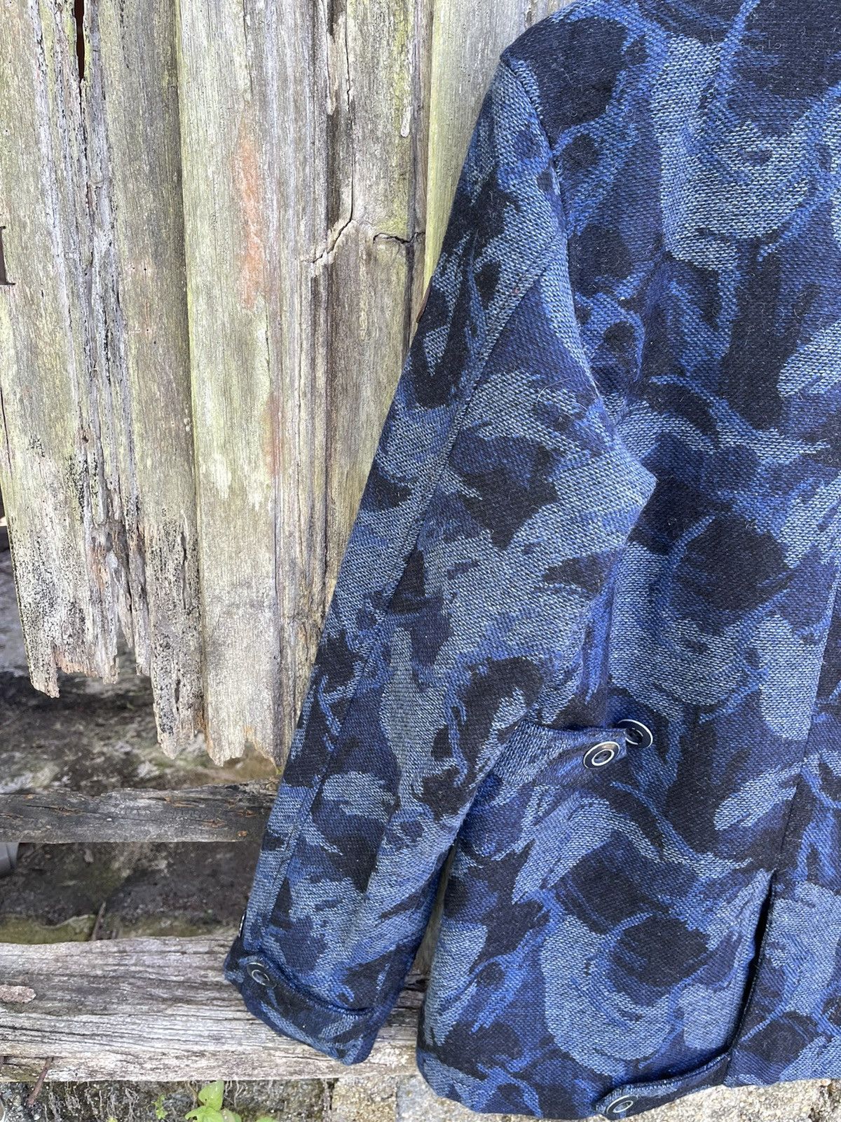Marshall Artist Marshall Artist Camo Jacquard Peacoat - Rare UK Designer Size US S / EU 44-46 / 1 - 15 Thumbnail