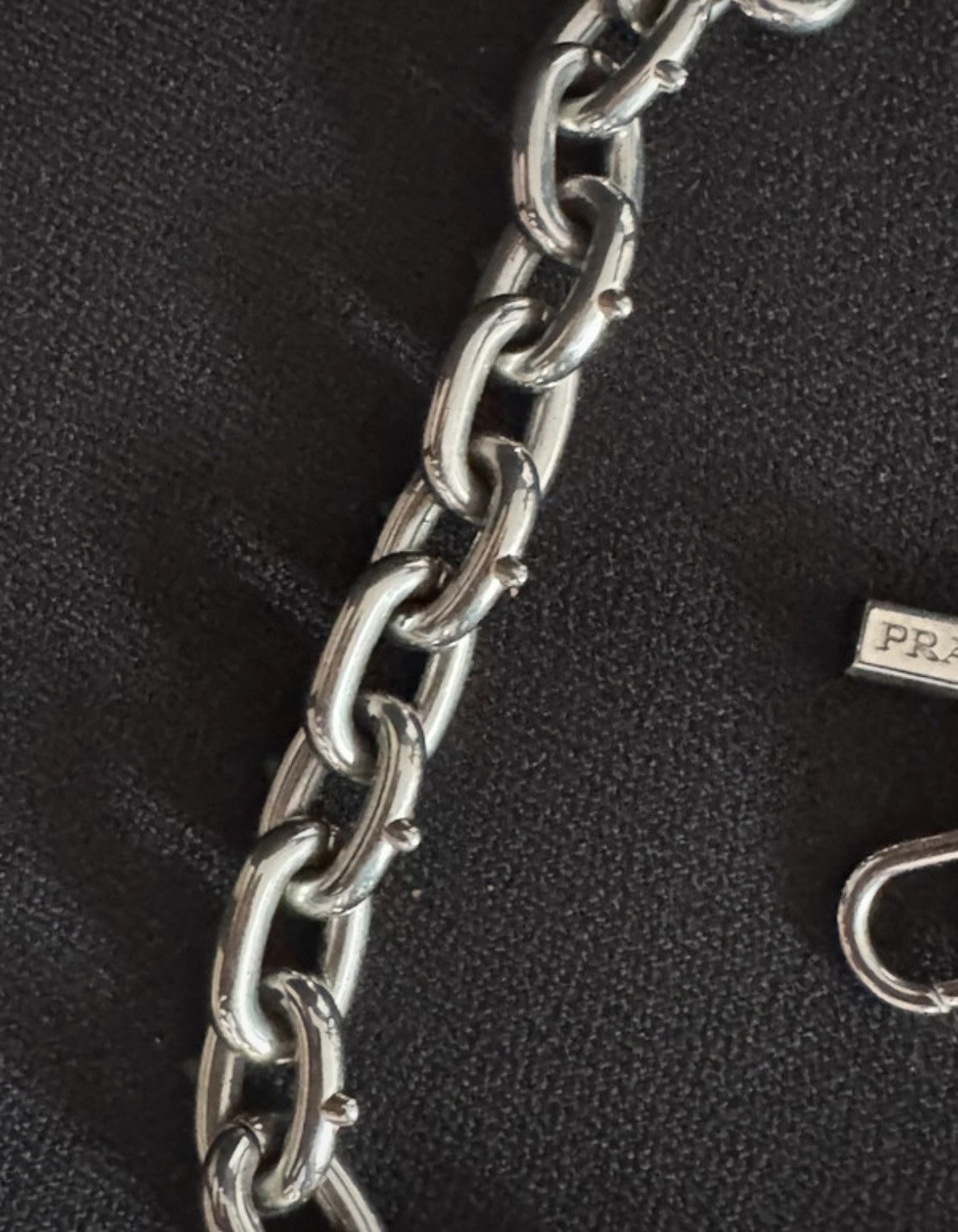 Prada prada metal chain Size ONE SIZE - 4 Thumbnail
