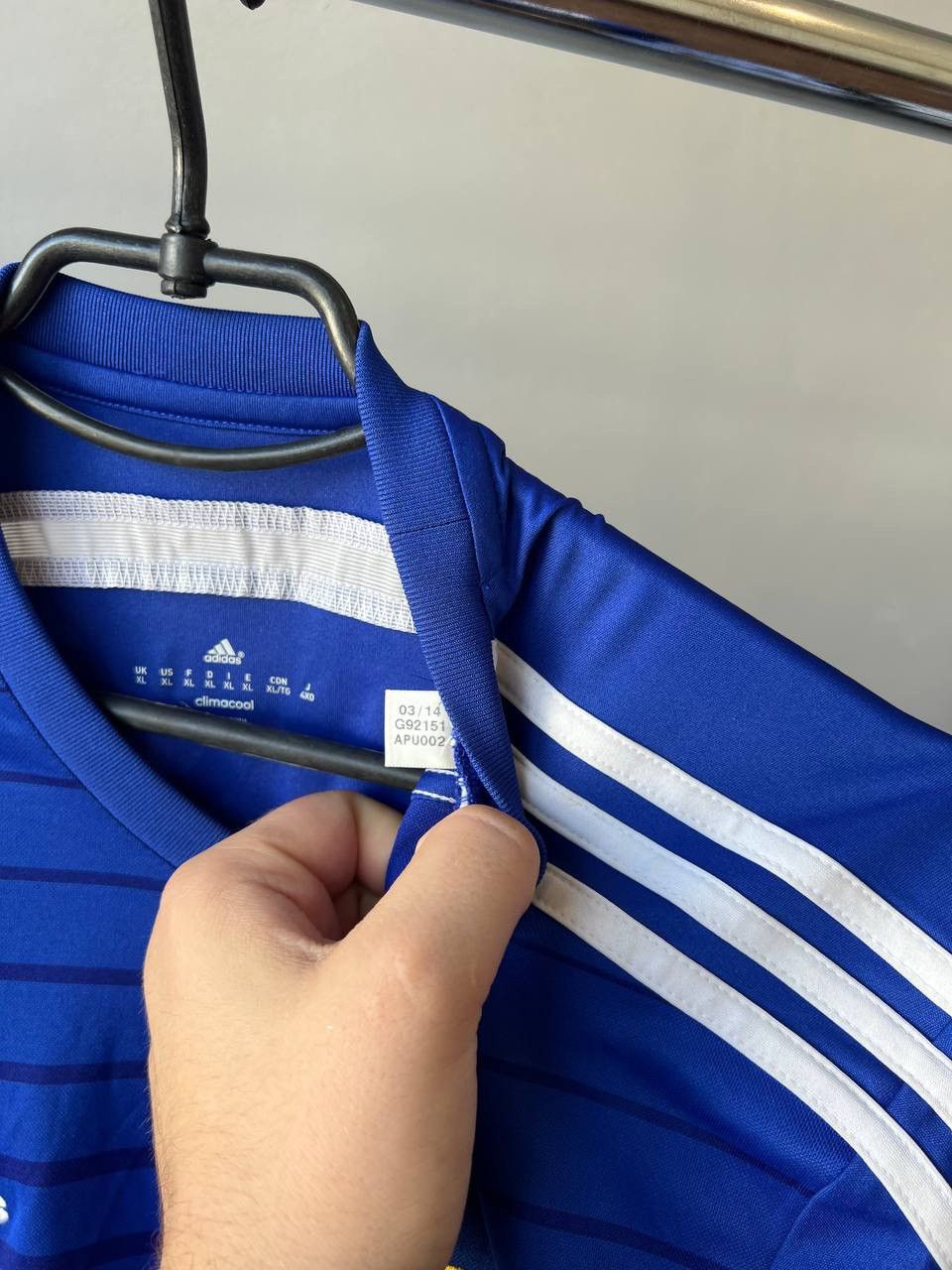 Adidas 2014/15 CHELSEA #19 DIEGO COSTA HOME SOCCER FOOTBALL JERSEY Size US XL / EU 56 / 4 - 10 Thumbnail