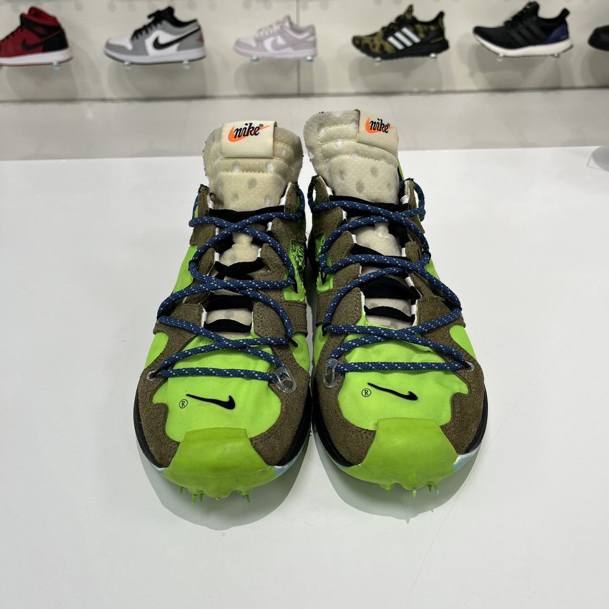 Nike × Off-White Nike Zoom Terra Kiger 5 Off-White Electric Green (W) Size US 10.5 / EU 43-44 - 9 Thumbnail