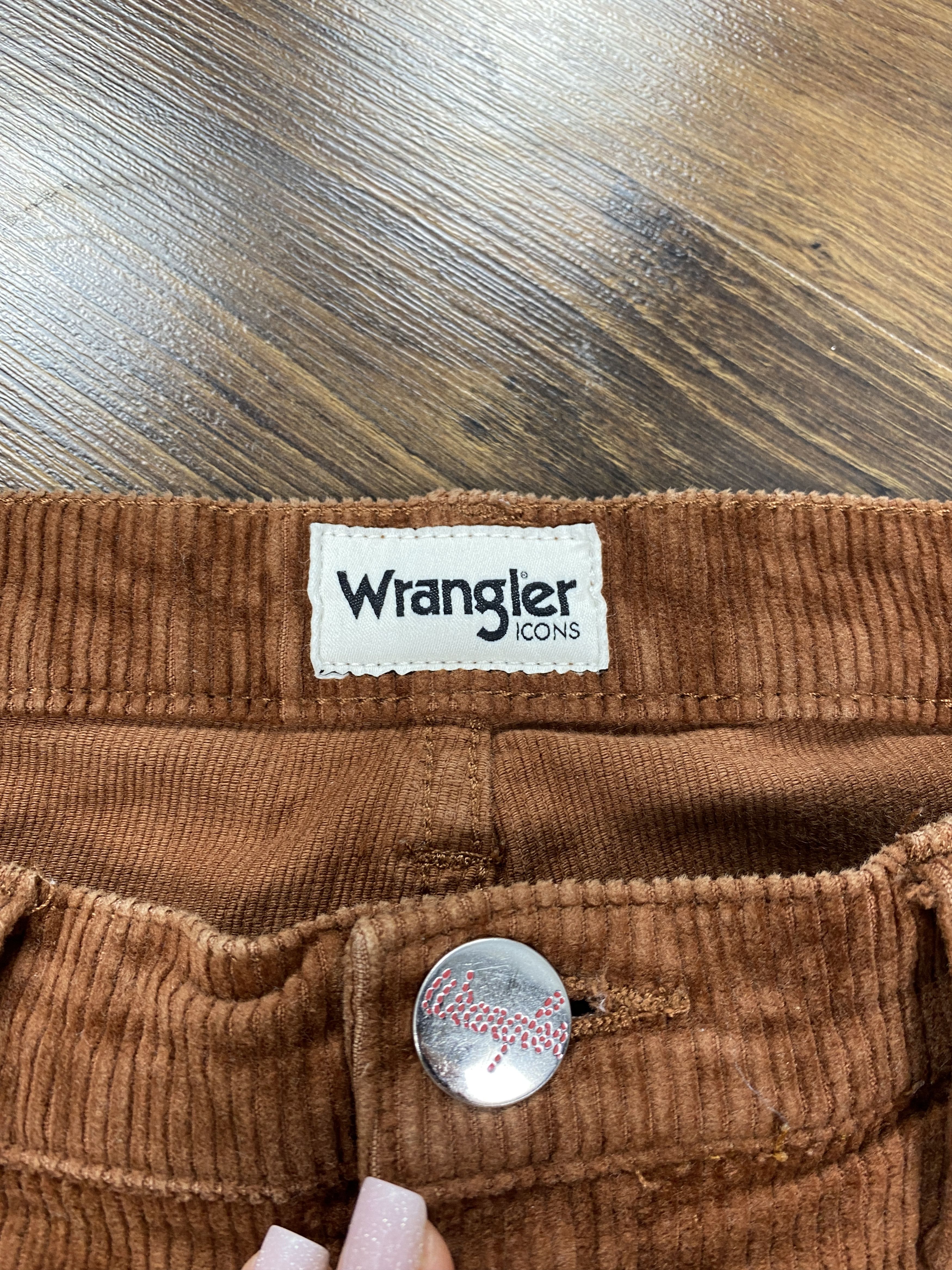 Vintage × Wrangler Wrangler vintage corduroy pants trousers slim fit Size US 32 / EU 48 - 6 Thumbnail
