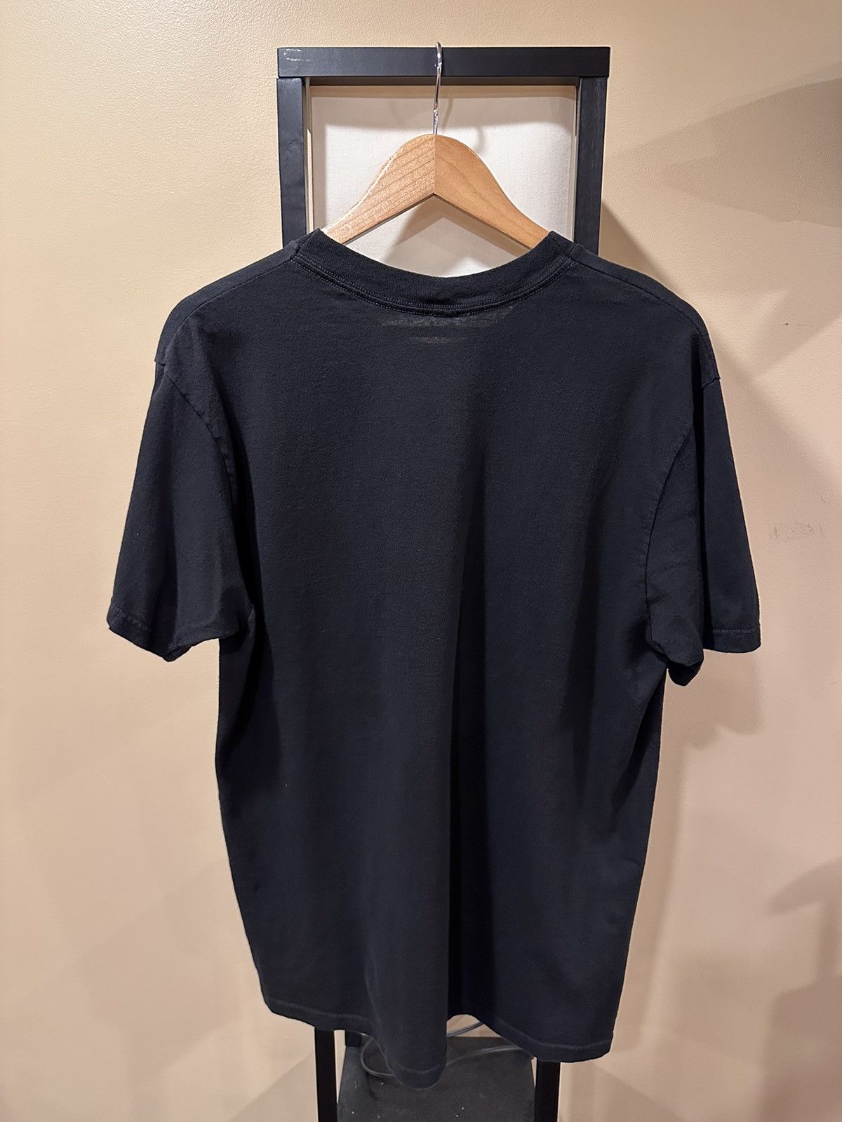 StraightFaded × Vintage Vintage Blank Black Late 90s Tee Size US L / EU 52-54 / 3 - 2 Thumbnail