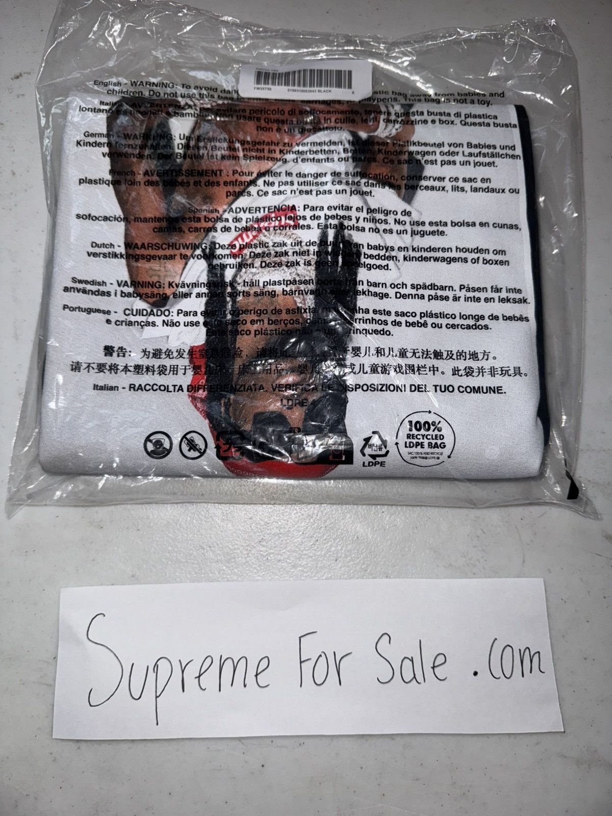 Supreme Supreme Playboi Carti Tee Size US S / EU 44-46 / 1 - 2 Thumbnail