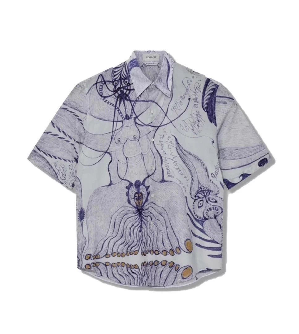 Lemaire Lemaire 23ss x Noviadi Angkasapura Short-Sleeve Shirt L Size US L / EU 52-54 / 3 - 1 Thumbnail