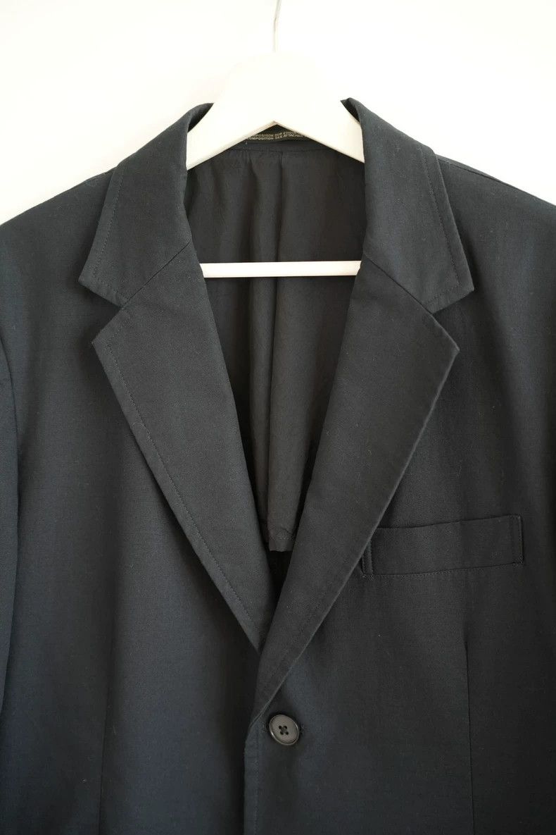 Yohji Yamamoto Yohji Yamamoto size 2 13ss dark plaid blazer 2502-Nextarro Size 36S - 3 Thumbnail