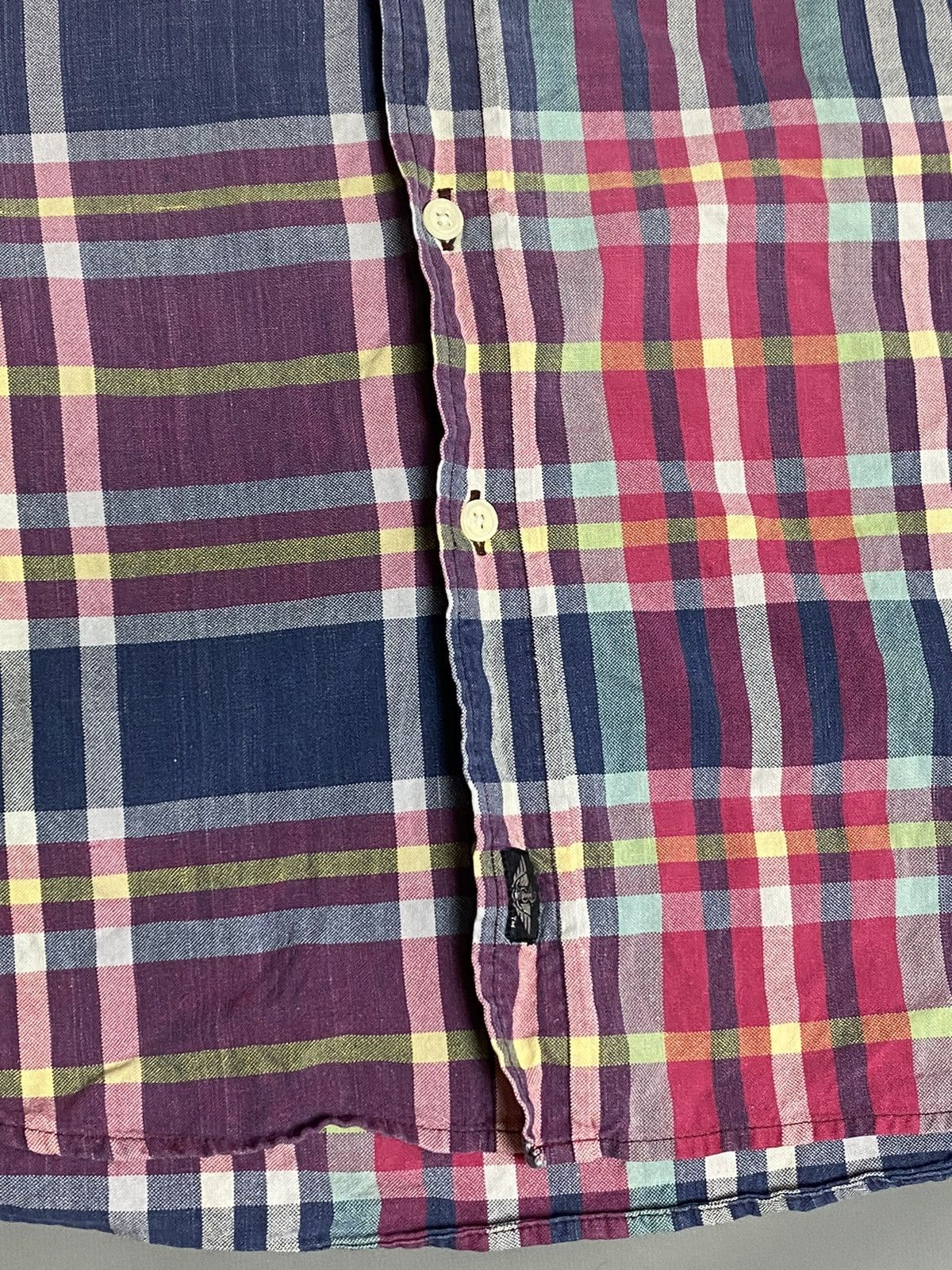 Dockers Vtg 90s Dockers Levi’s Shirt M Plaid Short Sleeve Button Up Size US M / EU 48-50 / 2 - 9 Thumbnail