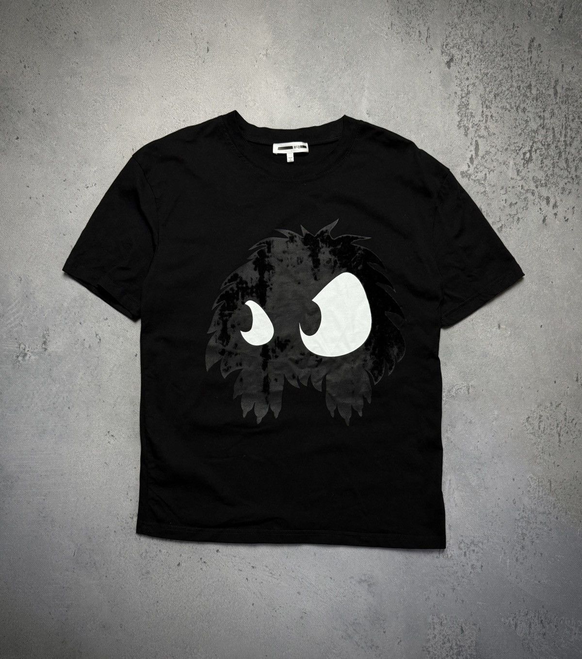 Alexander McQueen Vintage Alexander McQueen MCQ Big Monster Eye Logo Lux Tee Size US M / EU 48-50 / 2 - 1 Thumbnail