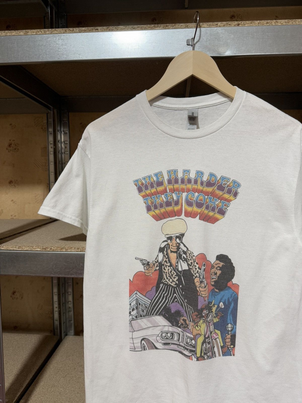 Band Tees × Vintage Vintage The Harder They Come Jimmy Cliff T-Shirt Y2K Hype Size US M / EU 48-50 / 2 - 3 Thumbnail