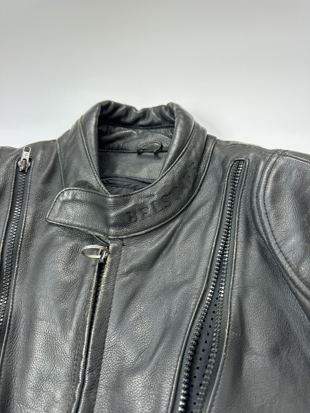 Belstaff Belstaff Motorcycle Leather Jacket Heavyweight Men's Black Size US M / EU 48-50 / 2 - 10 Thumbnail