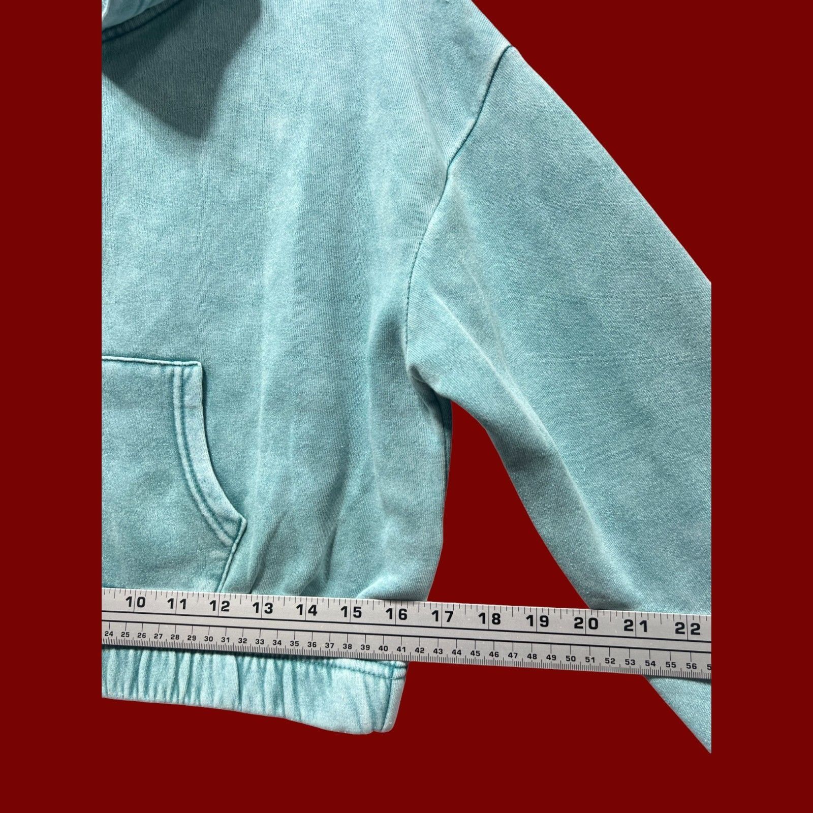 rue21 Rue 21 - Women's Long Sleeve Hooded Sweatshirt - Green - Med Size M / US 6-8 / IT 42-44 - 4 Thumbnail
