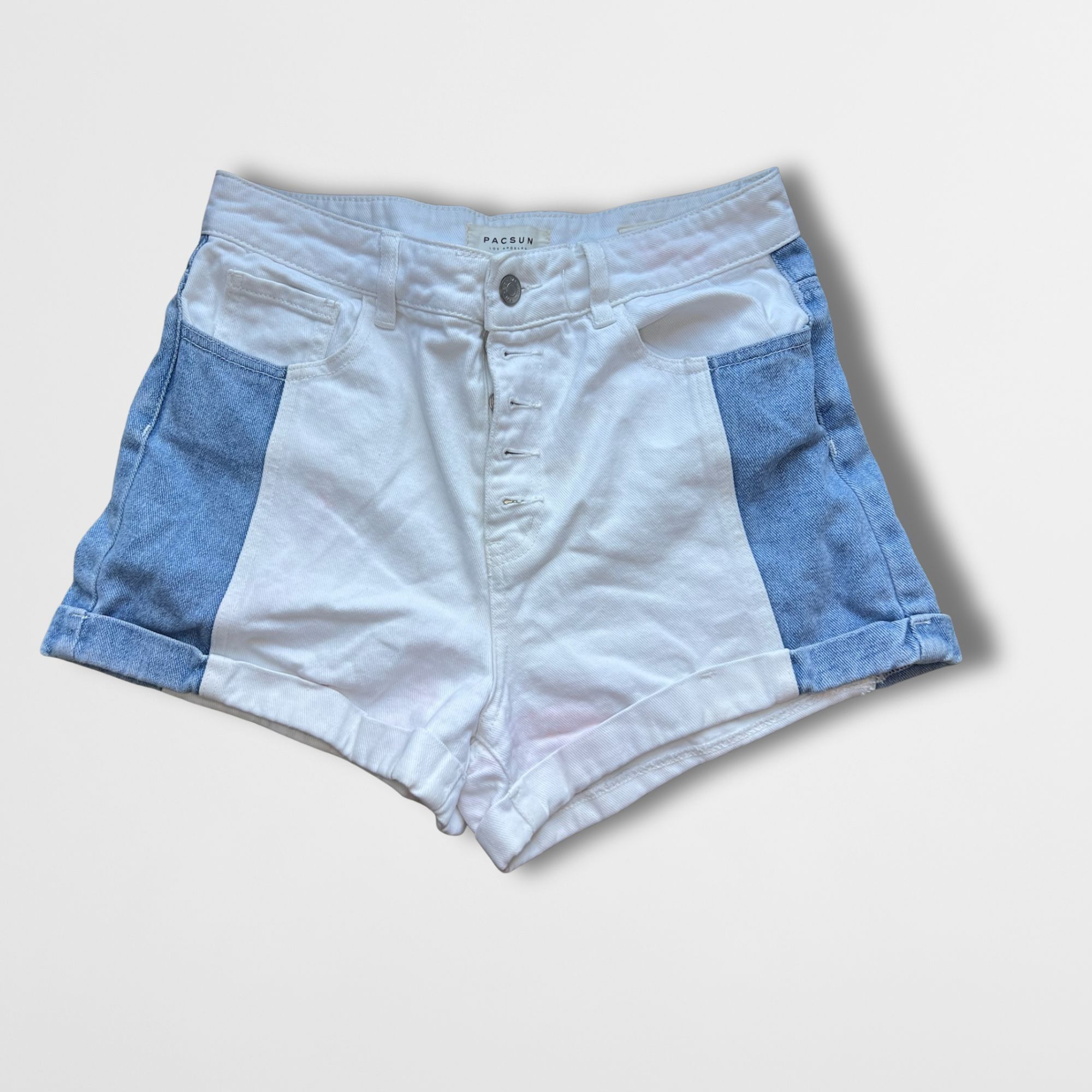 Pacsun Pacsun Mom Shorts Denim Blue Size 28 Size 28" / US 6 / IT 42 - 2 Thumbnail