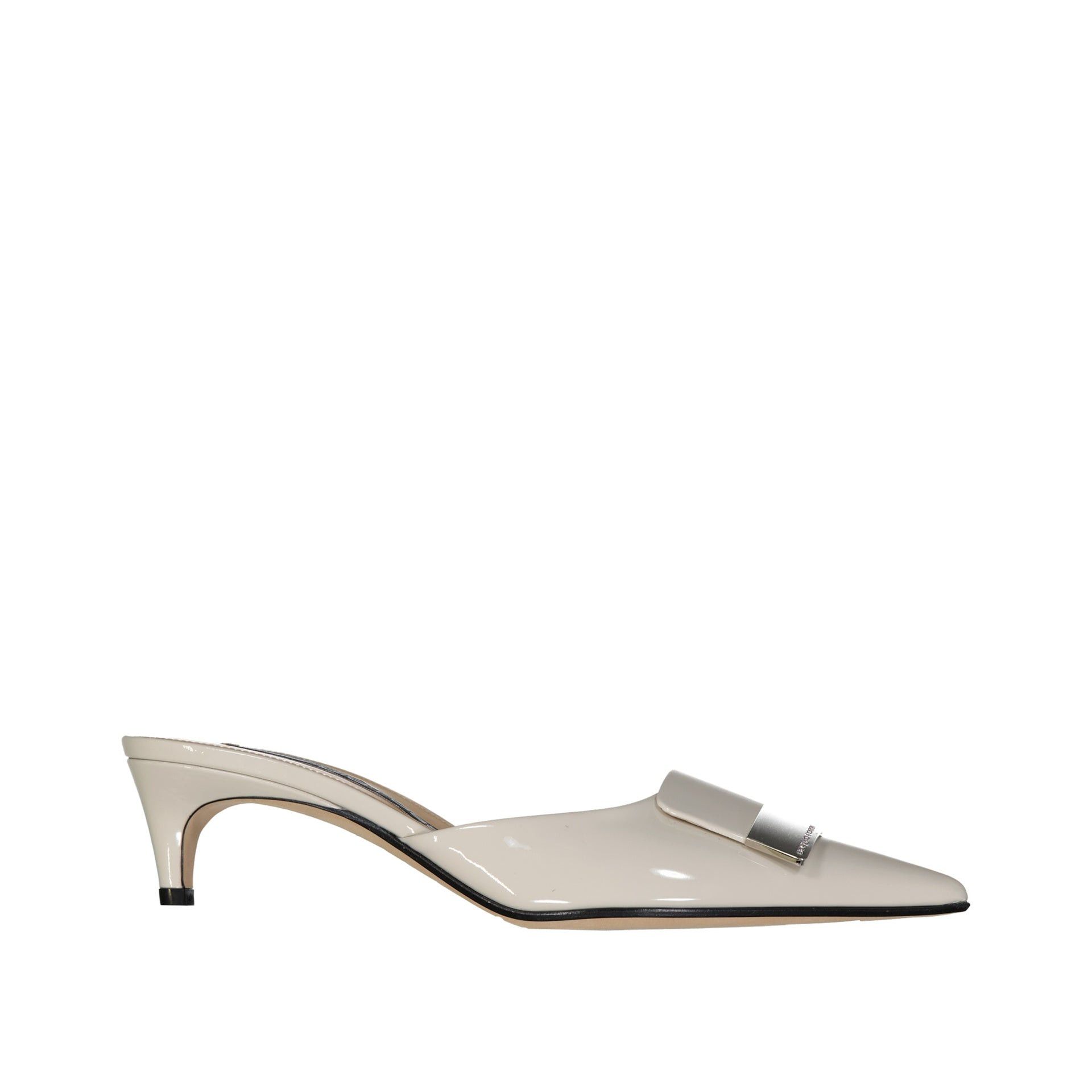 Sergio Rossi Leather Mule Shoess Shoes, Women's (Size 7.5)