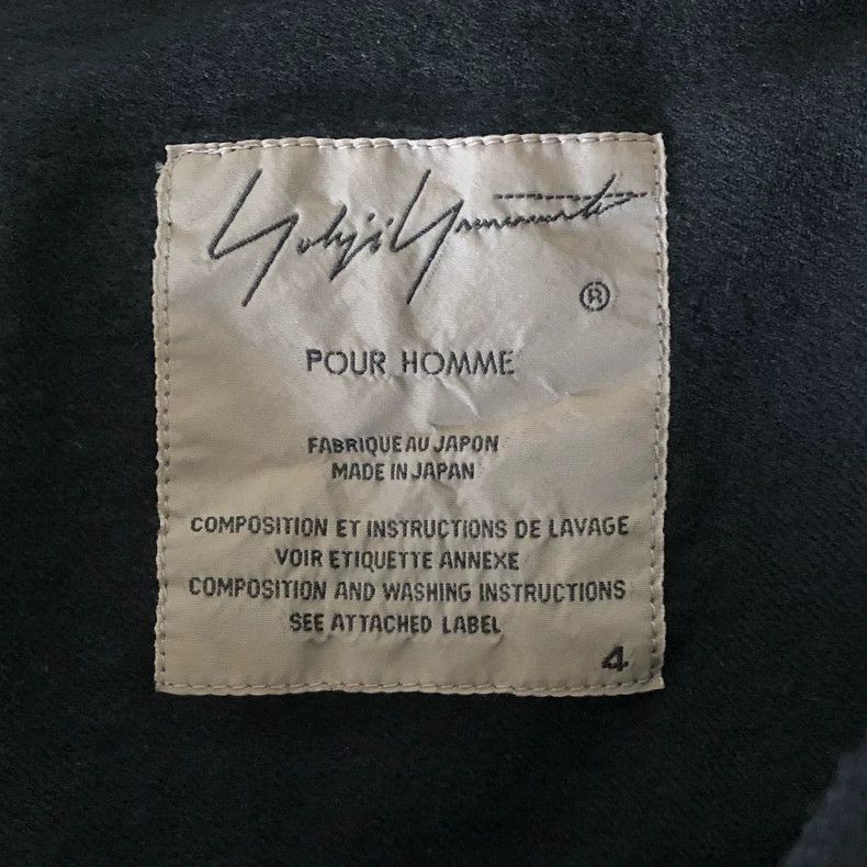 Yohji Yamamoto Yohji Yamamoto Yohji Yamamoto Wool Coat with Long Belt Size US L / EU 52-54 / 3 - 5 Thumbnail