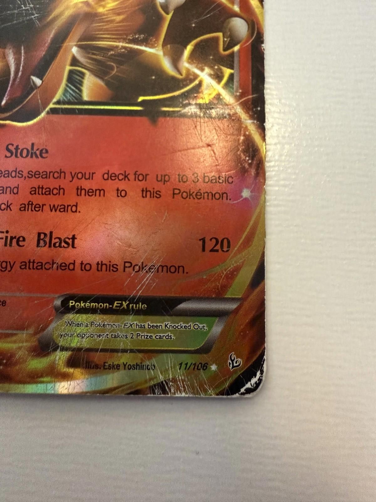 Other Charizard EX 11/106 – XY Flashfire Ultra Rare Holo Size ONE SIZE - 2 Thumbnail