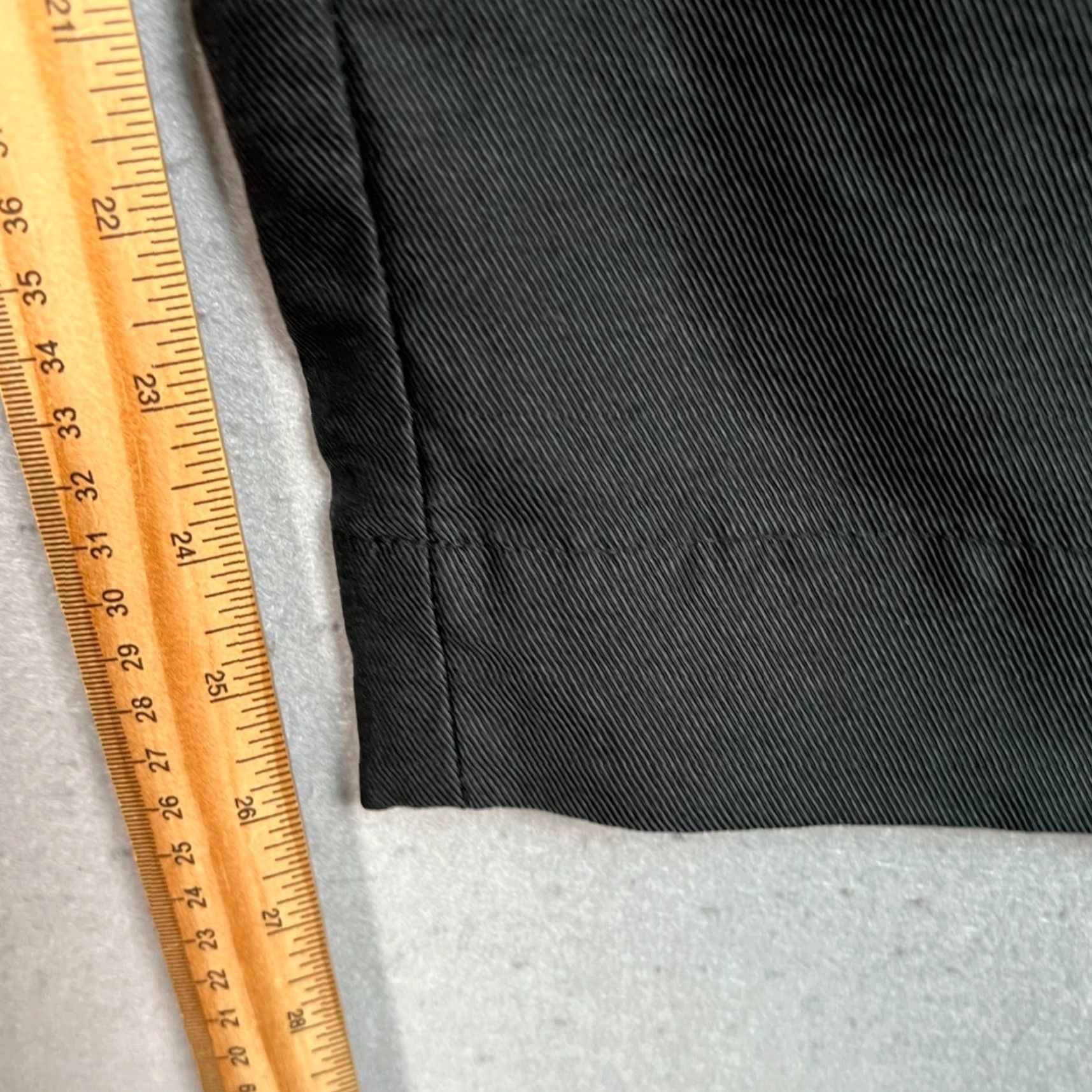 Madewell Madewell Pants Womens 00 Black High-Waisted Tapered Side Button Detail Dress Pants Size 24" / US 00 / IT 34 - 7 Thumbnail