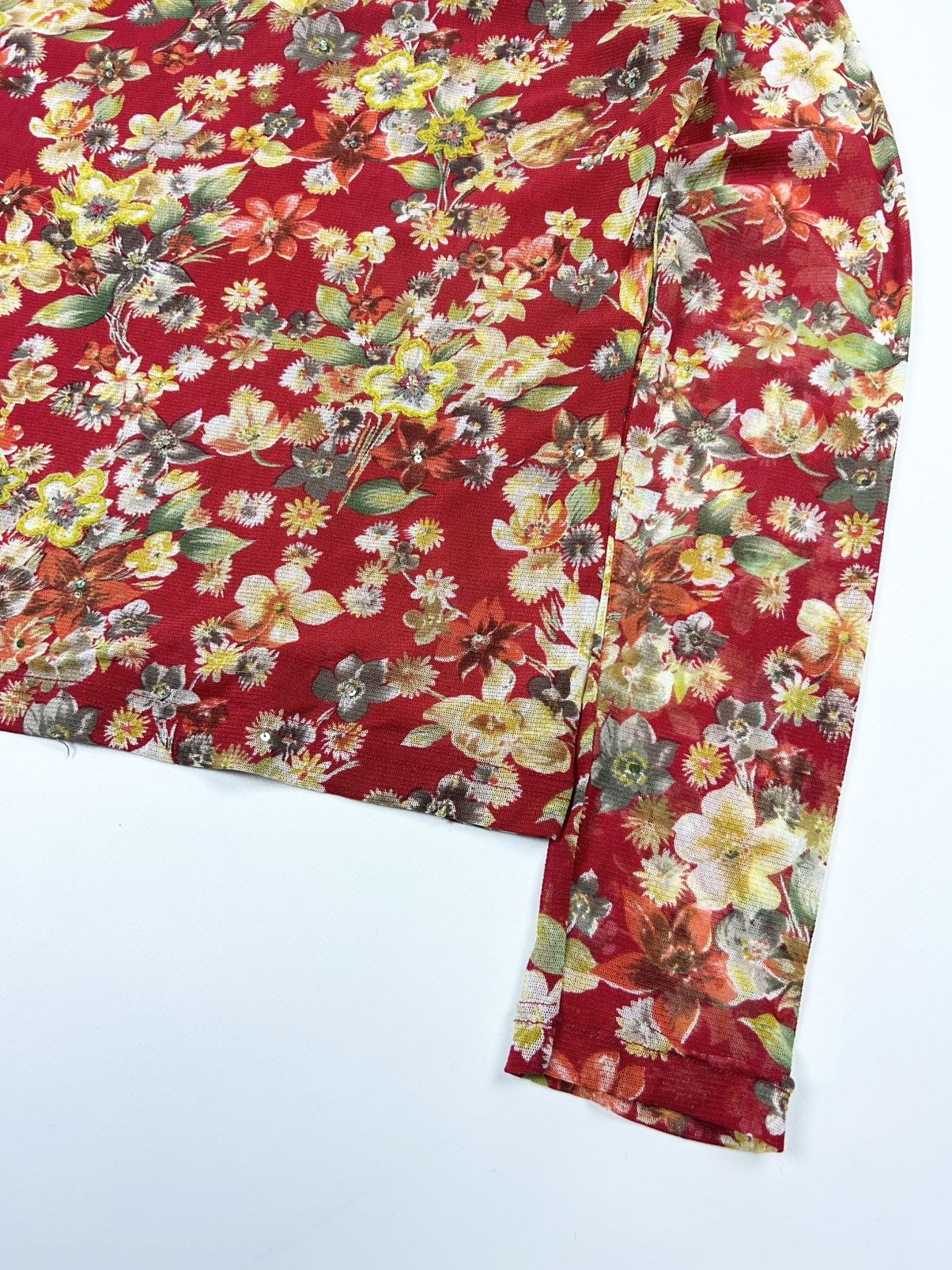 Kenzo Vintage rare Kenzo floral Blouse Shirt Size XL / US 12-14 / IT 48-50 - 4 Thumbnail