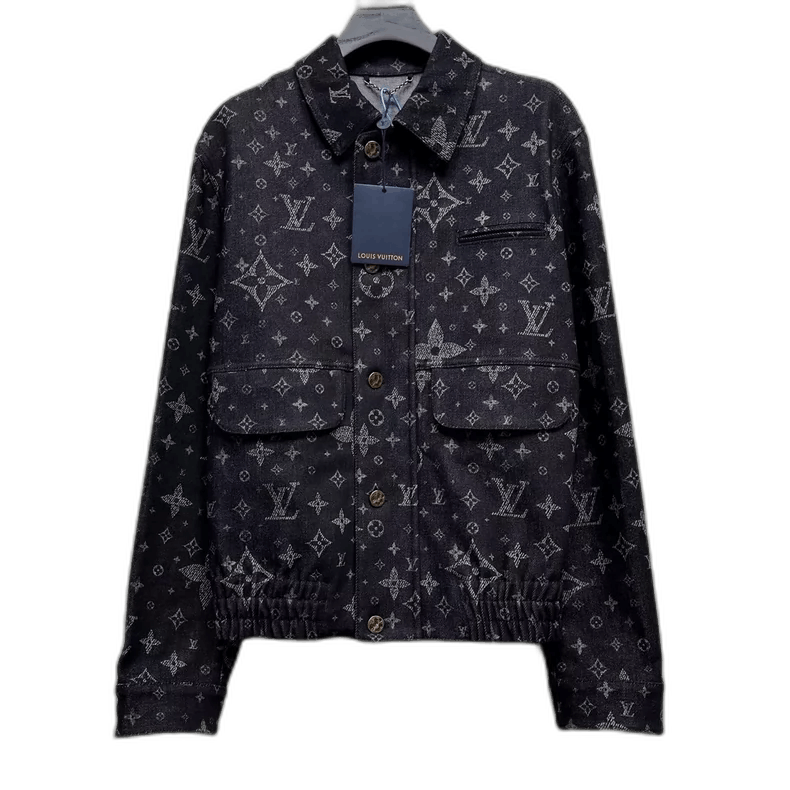 Louis Vuitton Louis Vuitton Star Pattern Denim Jacket-2506 Size US L / EU 52-54 / 3 - 1 Thumbnail