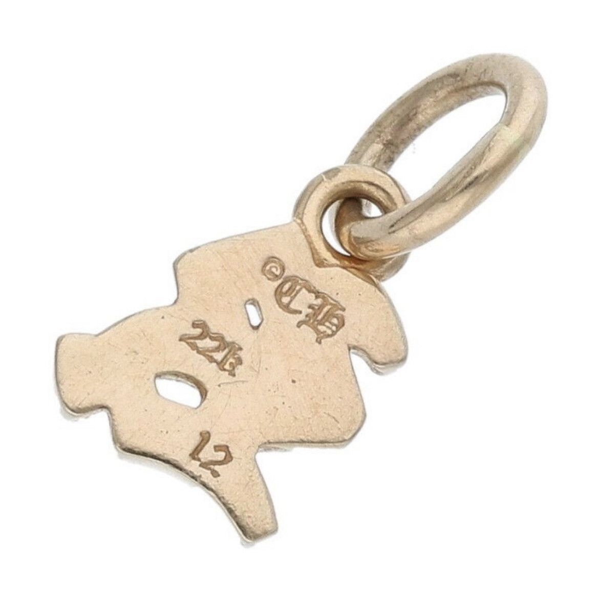 Chrome Hearts Chrome Hearts 22K Gold R Initial Charm Necklace Size ONE SIZE - 2 Thumbnail