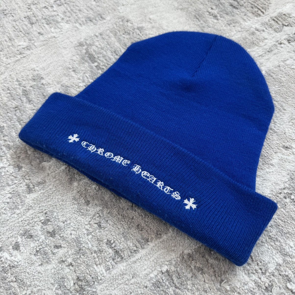 Chrome Hearts Ch embroidered logo beanie Size ONE SIZE - 5 Thumbnail