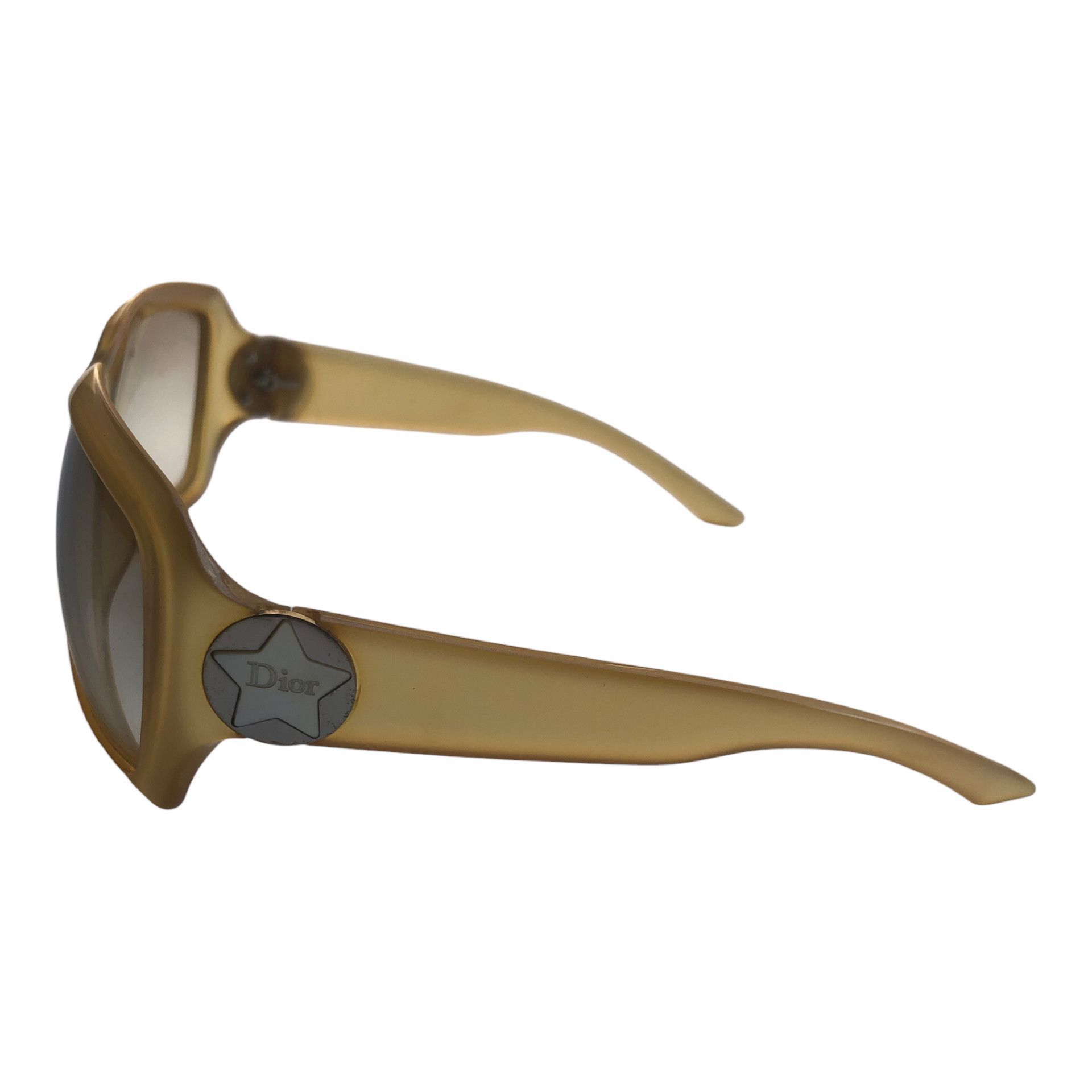 Dior 🔥Vintage CHRISTIAN DIOR 'Starshine' Oversized Sunglasses Size ONE SIZE - 6 Thumbnail