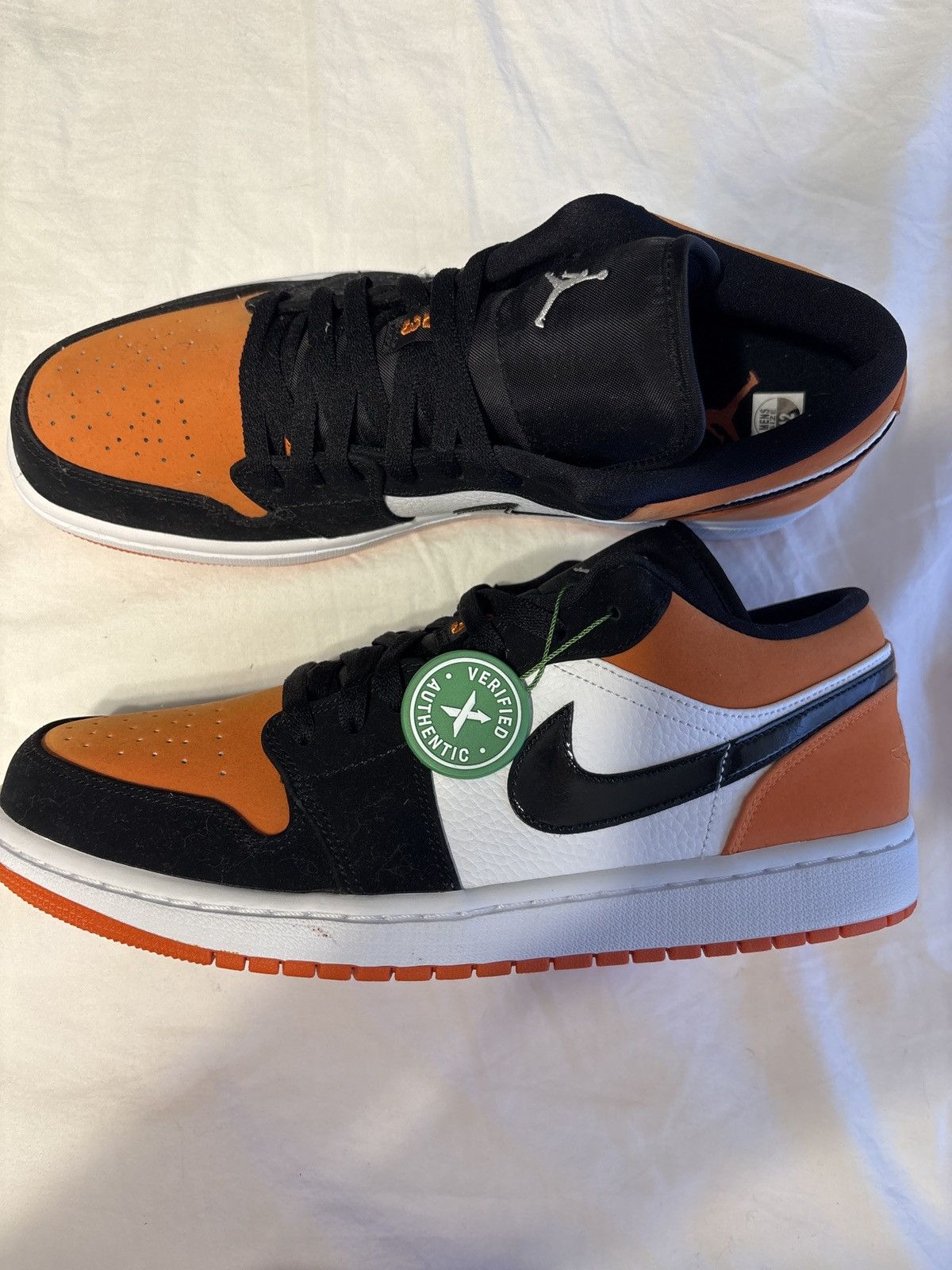 Jordan Brand × Nike Air Jordan 1 Low ‘Shattered Backboard’ Size US 12 / EU 45 - 1 Thumbnail