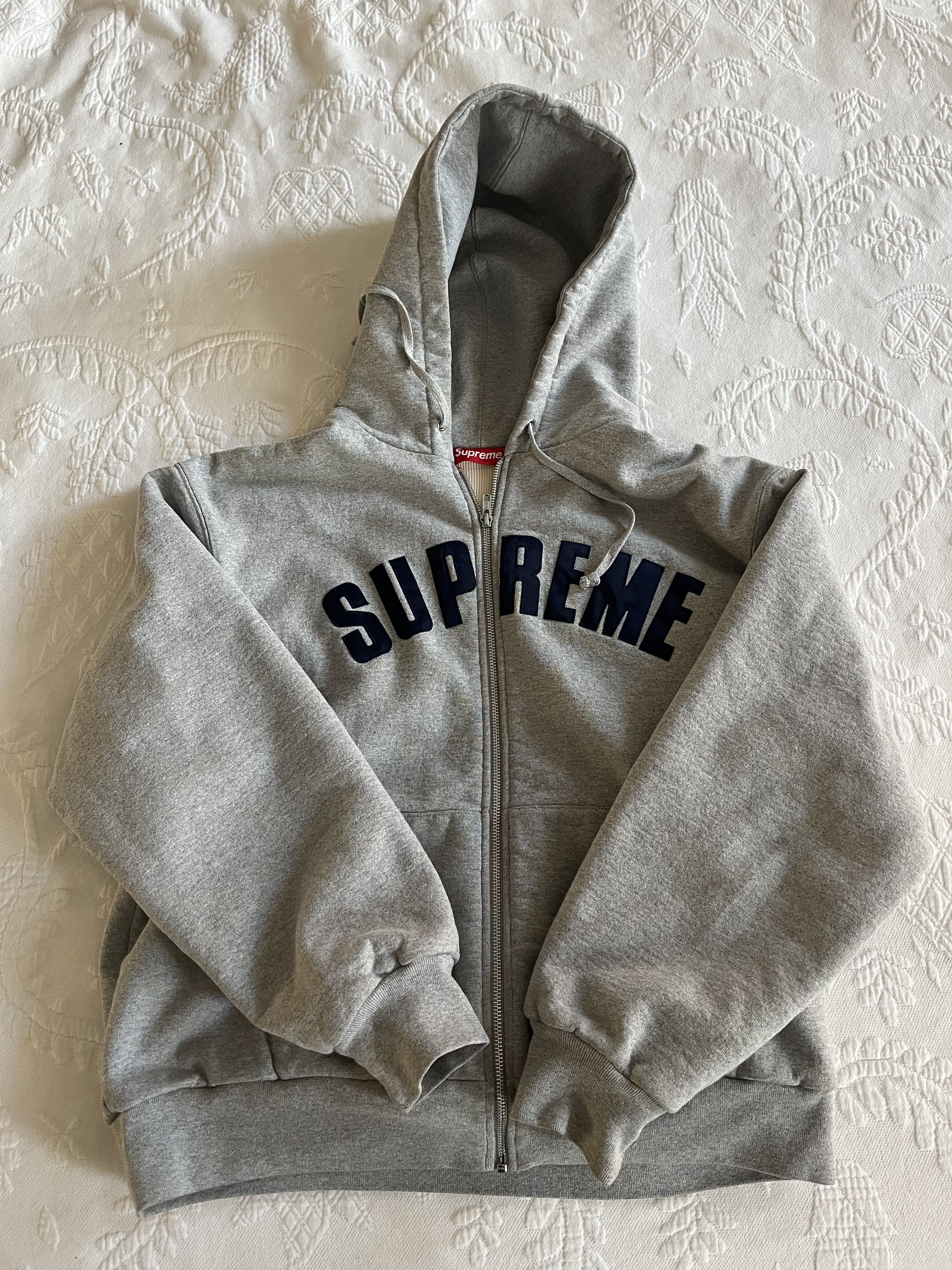 Streetwear × Supreme Supreme 'Fuck Tha Police' FTP Thermal Zip Up