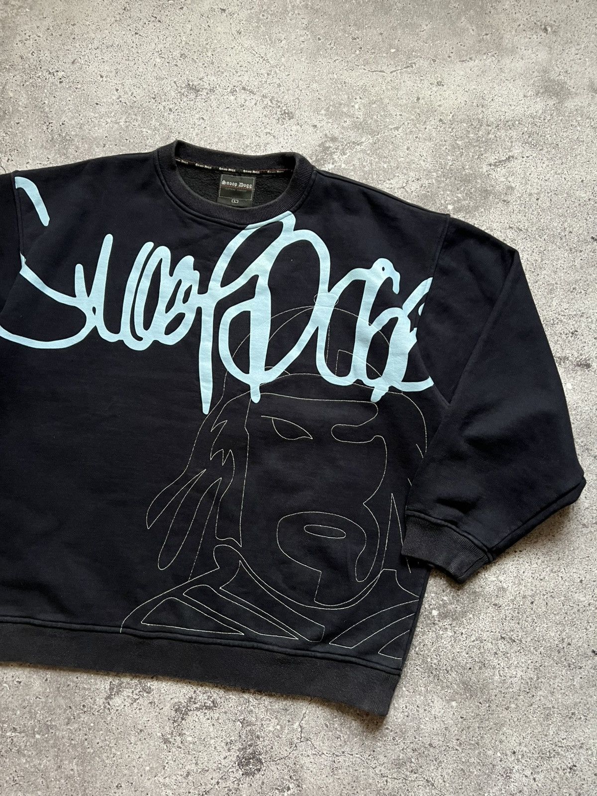Rap Tees × Snoop Dogg Vintage Snoop Dogg Rap Sweatshirt Oversized Big Logo Size US L / EU 52-54 / 3 - 3 Thumbnail