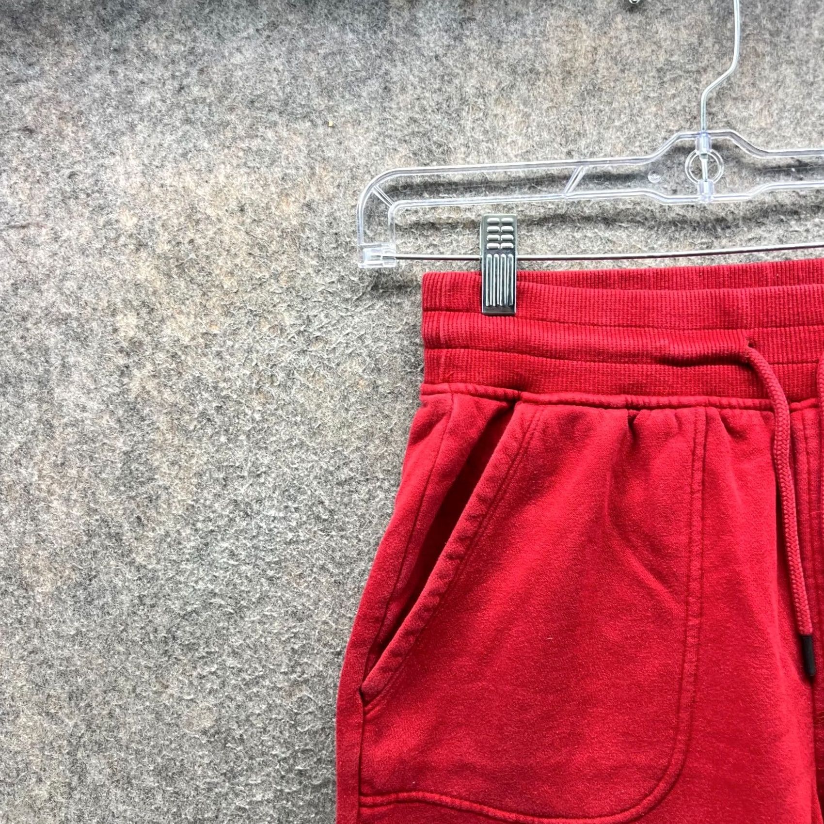 Under Armour Under Armour Shorts Mens Small Red Fleece HeatGear Drawstring Logo Loose Fit Size US 29 - 5 Thumbnail