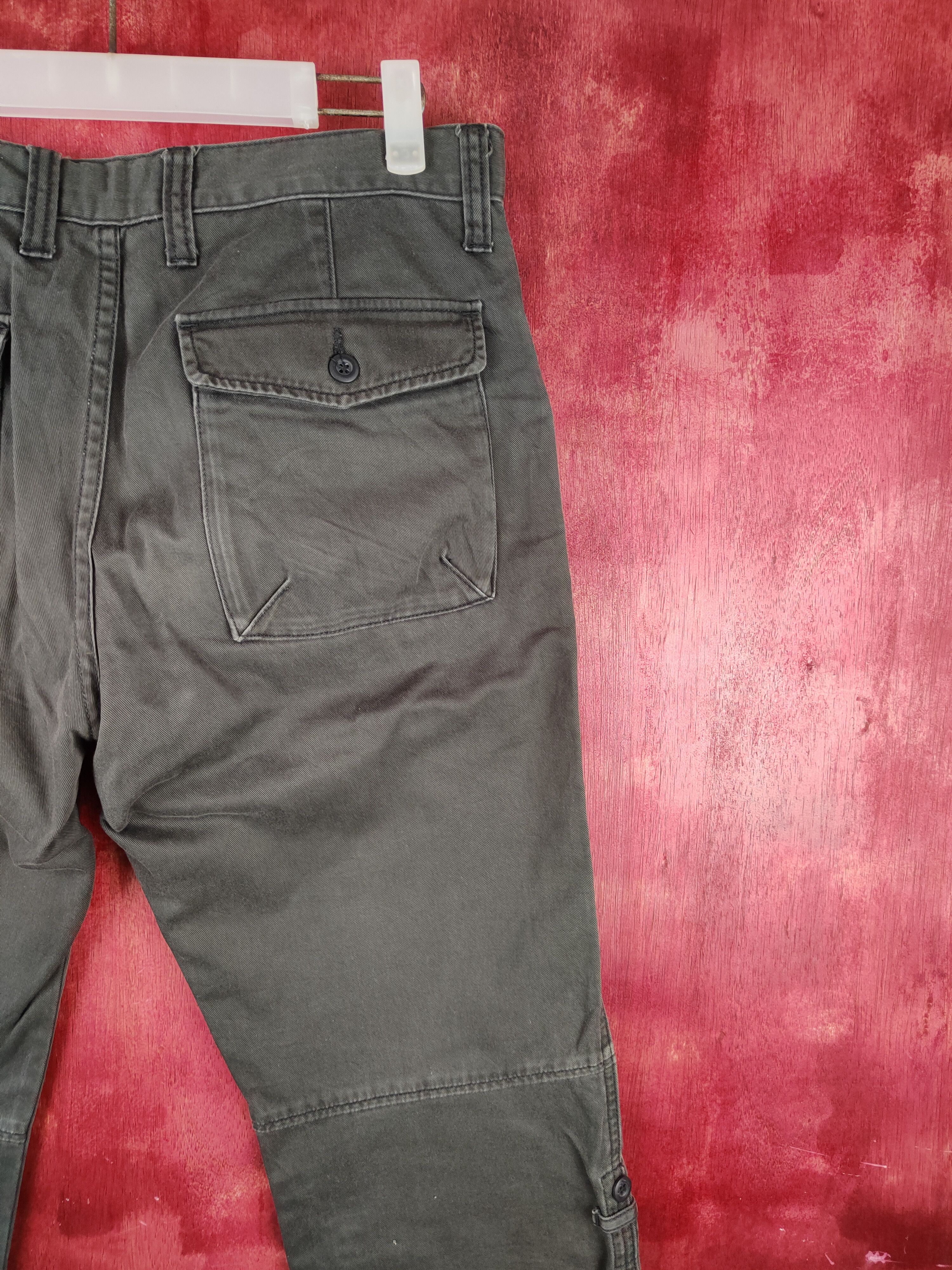 Japanese Brand × Uniqlo Uniqlo Dark Brown Multipocket Casual Pants #S1474 Size US 32 / EU 48 - 10 Thumbnail